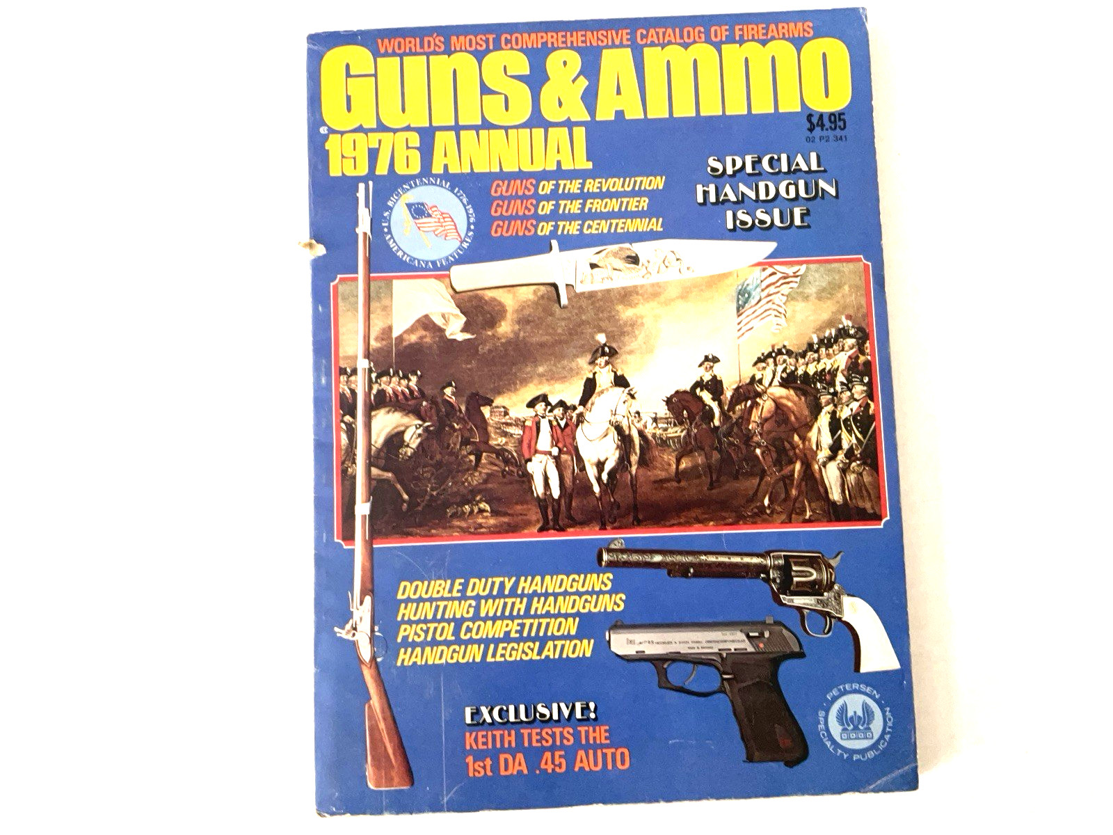 Vintage Guns & Ammo 1976 Annual Bool Special Handgun Issue 336 pages Used
