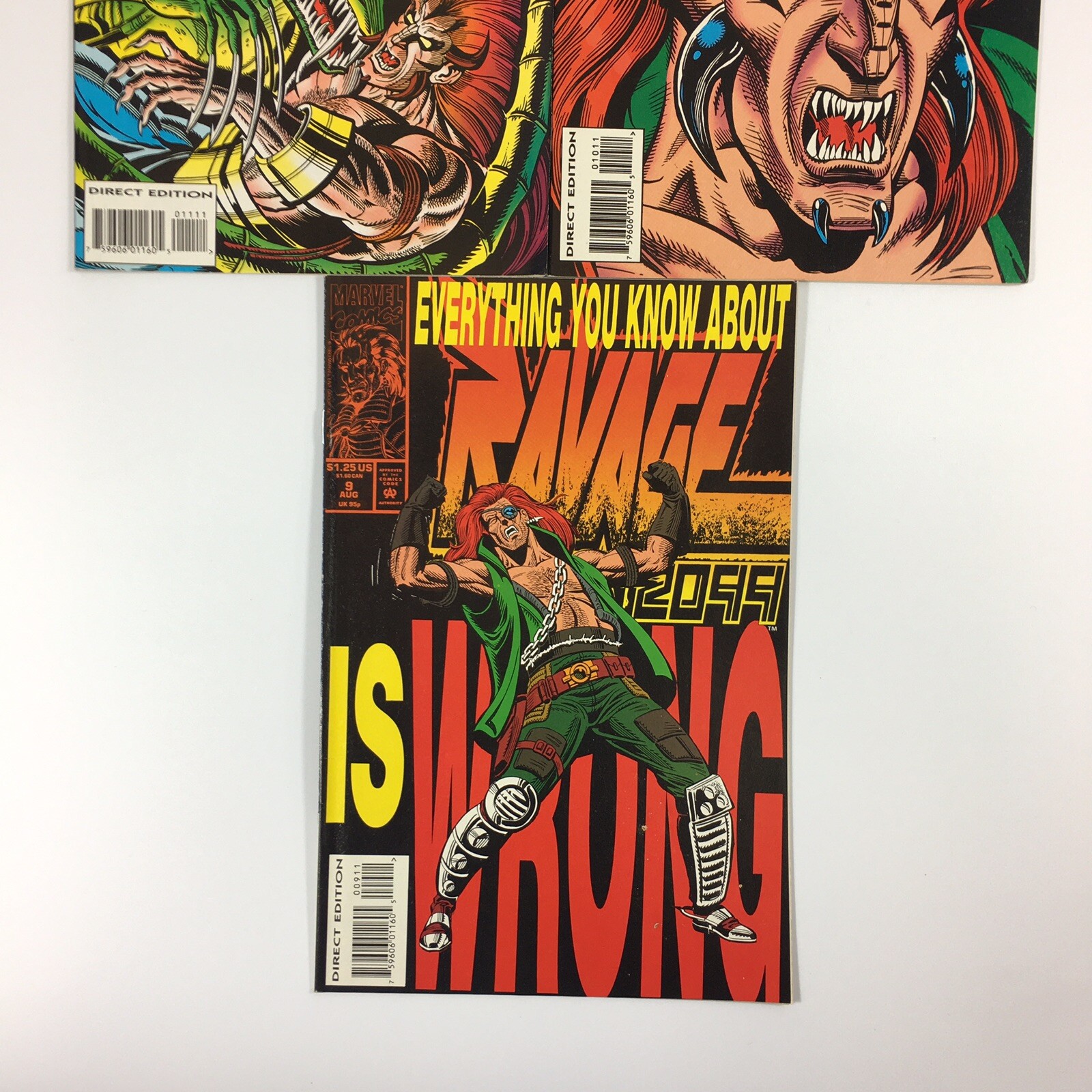Ravage 2099 #1-#4 & #6-#11 (10 Comics) 1991 Marvel 25.7cm X 17cm