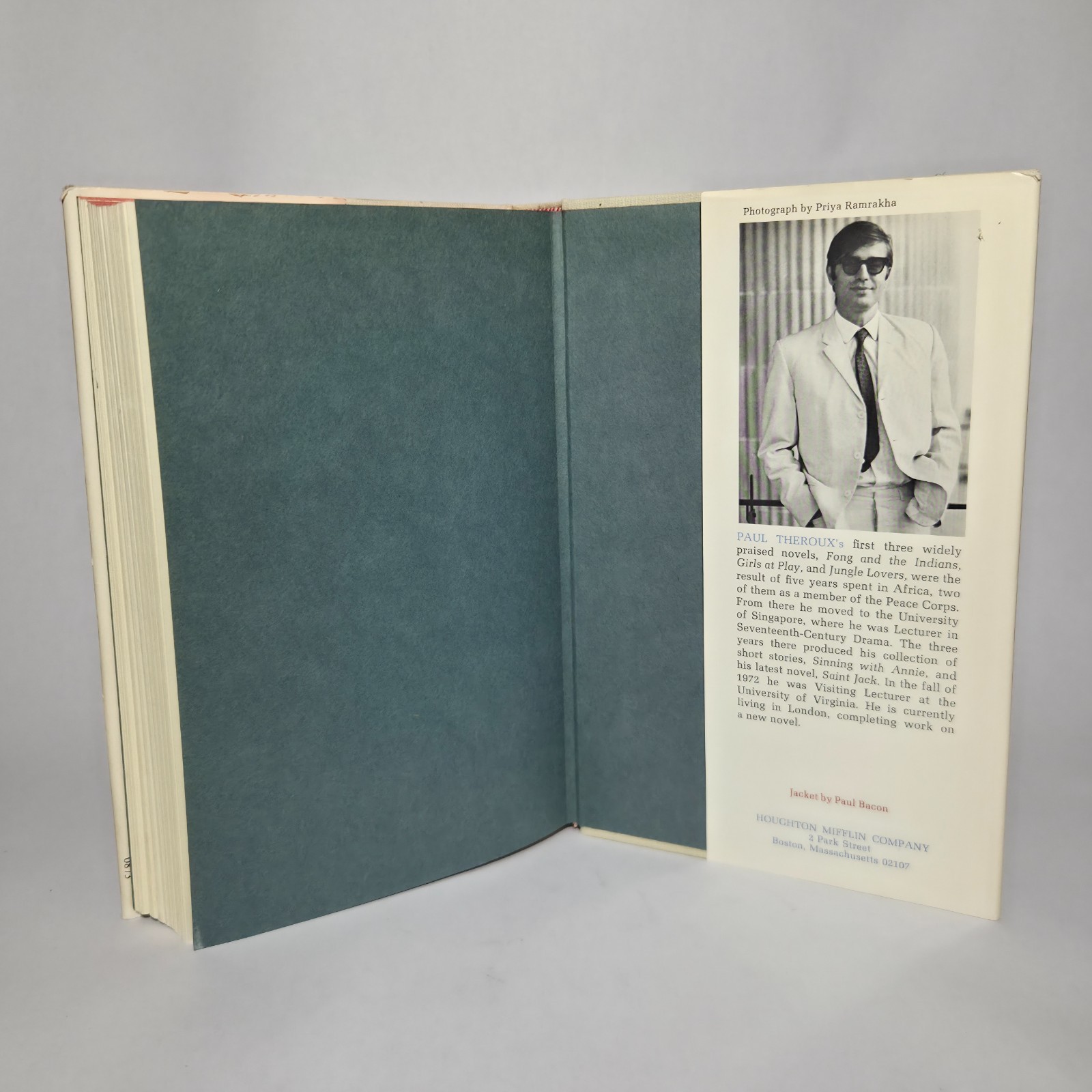 Saint Jack Paul Theroux 1973 First Edition First Printing HC $5.95 DJ