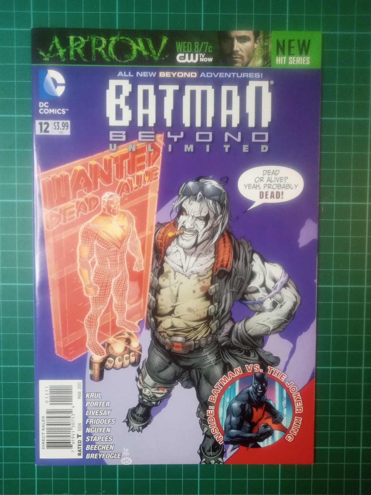 BATMAN BEYOND UNLIMITED #12 COVER A (2012 SERIES) , Direct , NM NEAR MINT WP