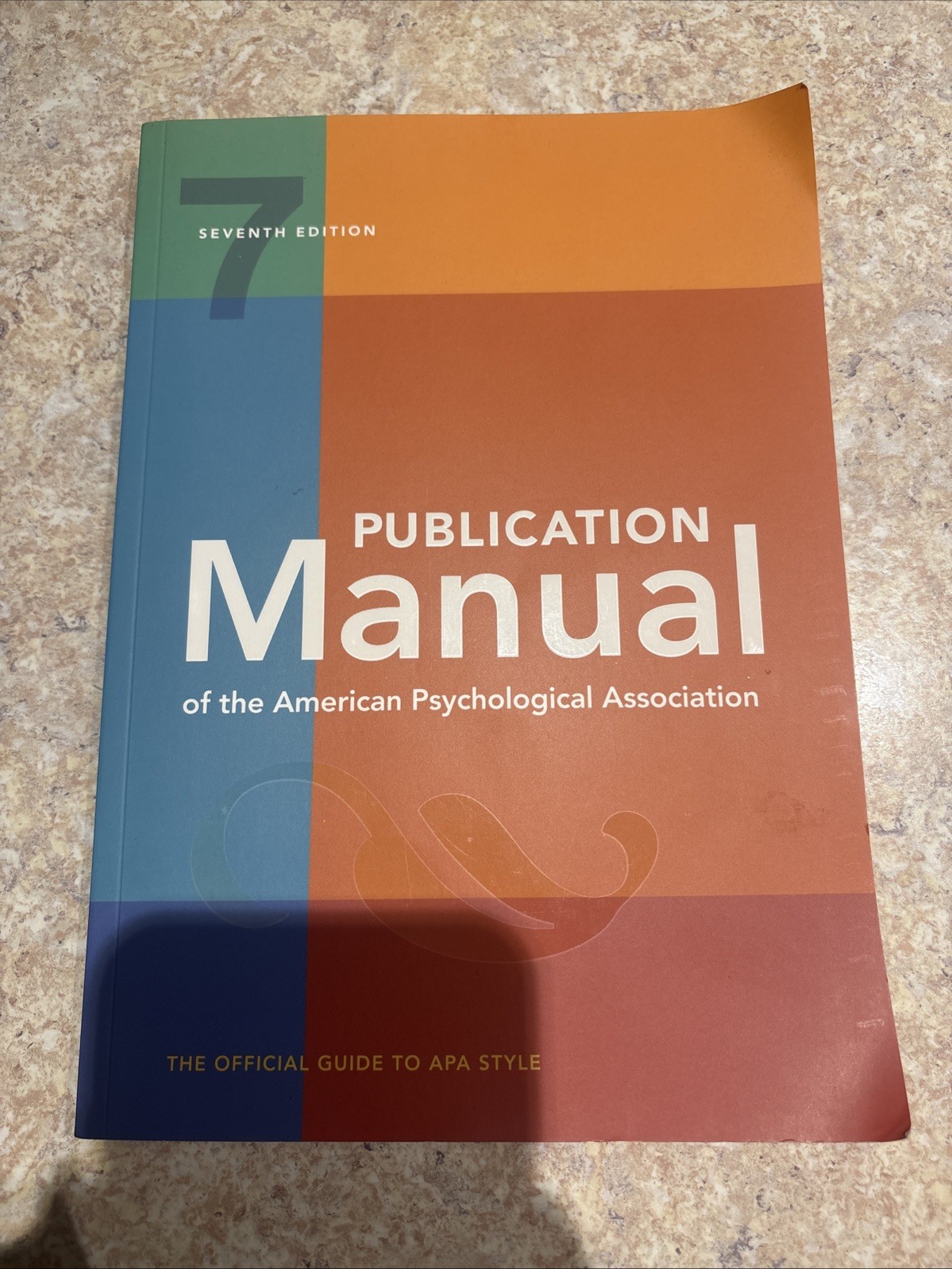 APA Publication Manual 7th Edition (Official APA Style Guide) Paperback
