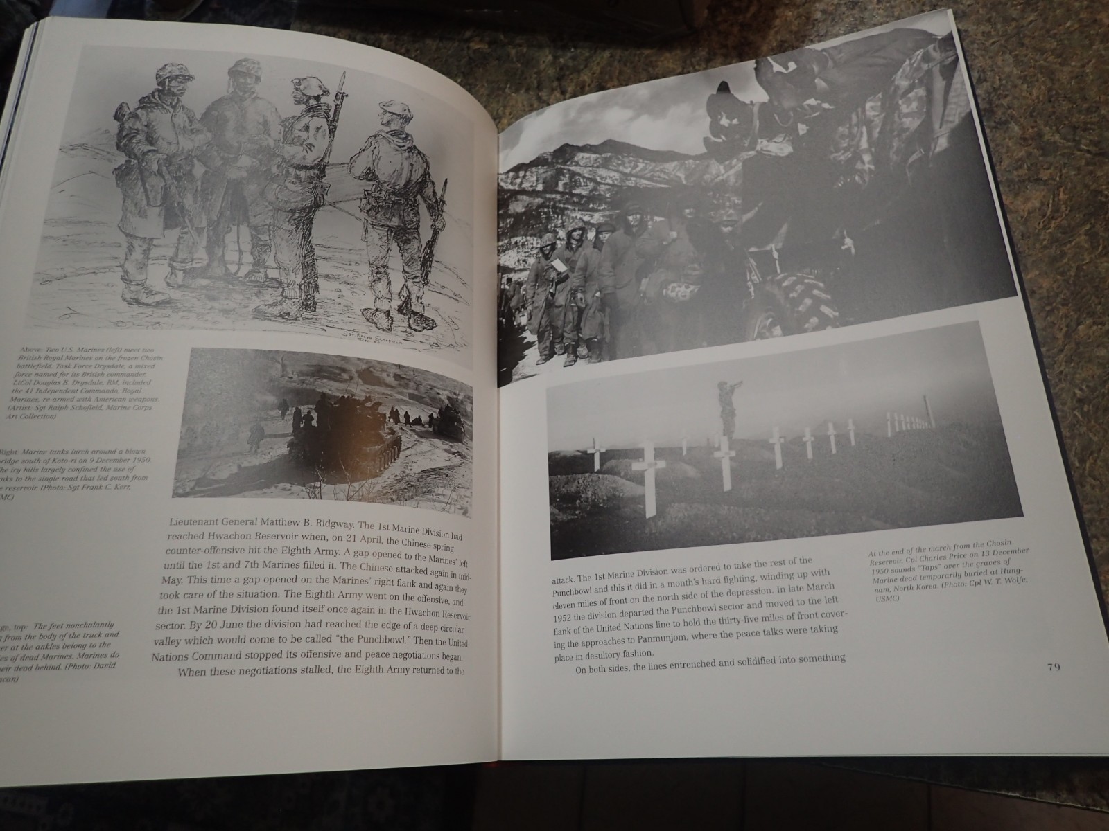 THE MARINES Marine Corps Heritage Foundation ILLUSTRATED BOOK Great book