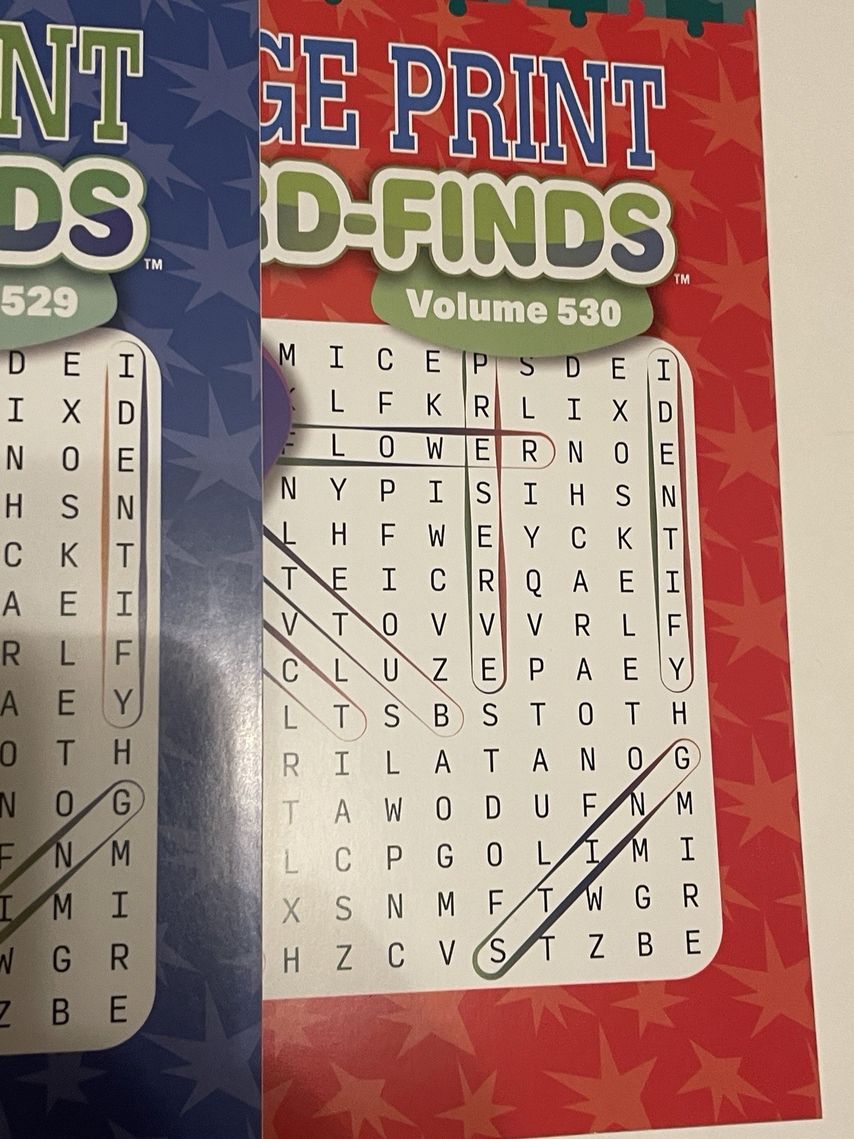 Lot Of 6 Kappa Large Print Word Search Word-Finds Books NEW Free Shipping 525-30