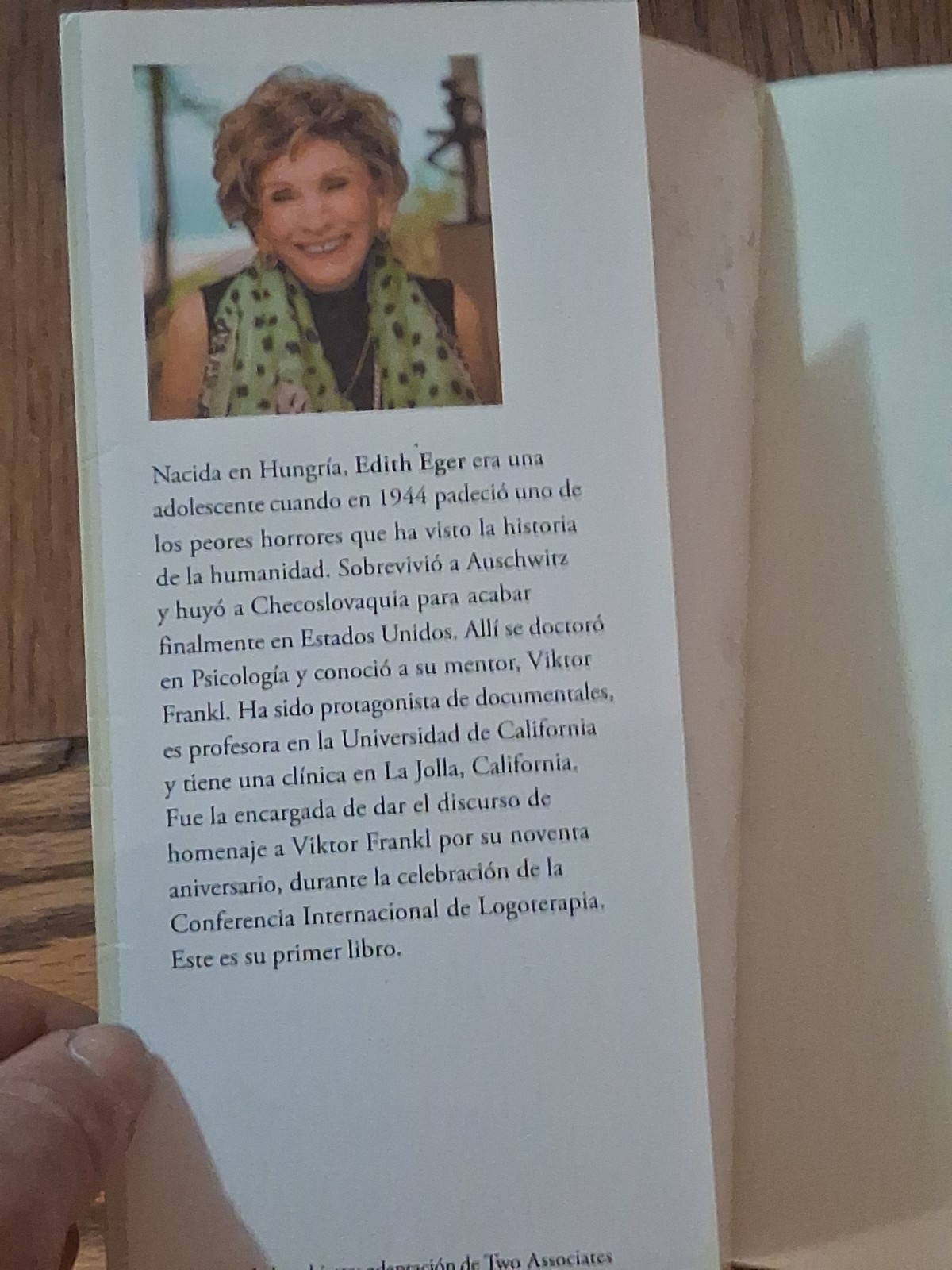 La bailarina de Auschwitz / The Choice: – Paperback, by Eger Edith – Good
