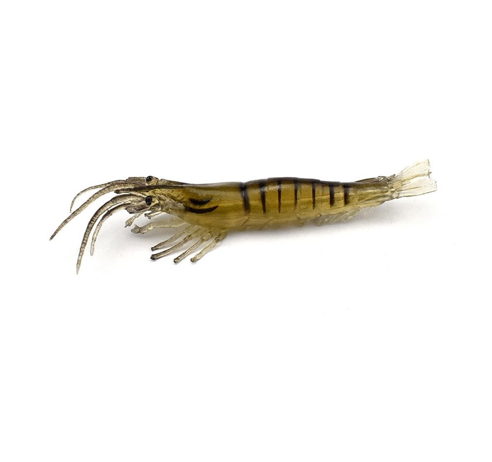 KTGCOZS Pack of 10 2.75″ Shrimp 7cm/4g 1/7oz, As the picture shown