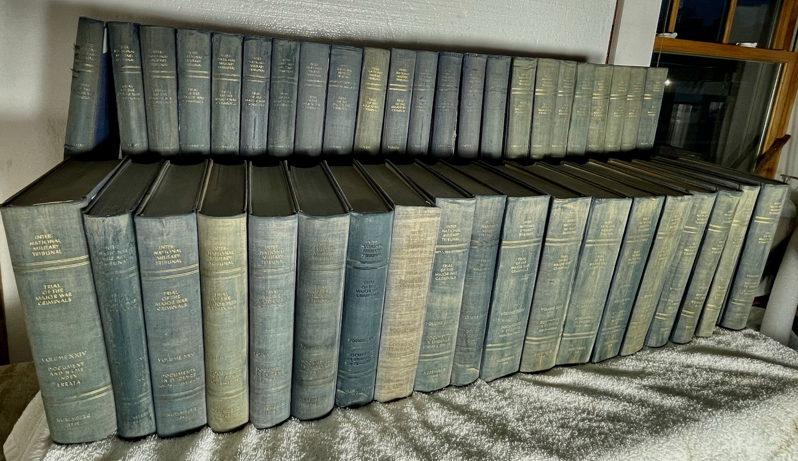 Complete Set Nuremberg Trial War Criminals The International Military Tribunal