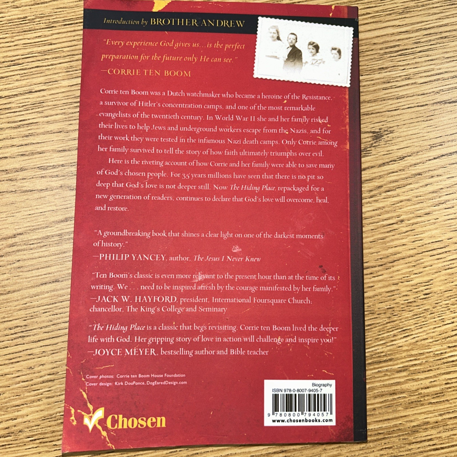 Hiding Place by John Sherrill, Elizabeth Sherrill and Corrie Ten Boom (2006)