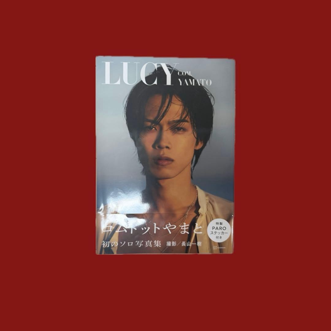 Comdot Yamato Solo Photo Book with Unopened LUCY PARO Sticker 7cm Band