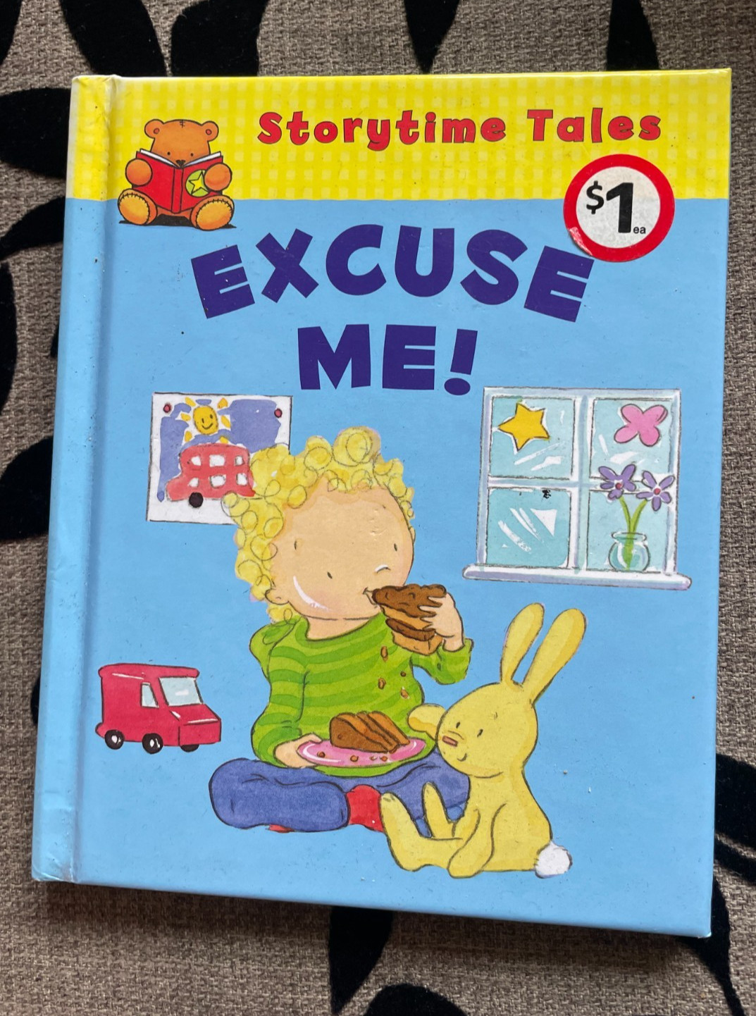 MOIRA BUTTERFIELD. PARRAGON. STORYTIME TALES. EXCUSE ME! 15.5 BY 12.5CM