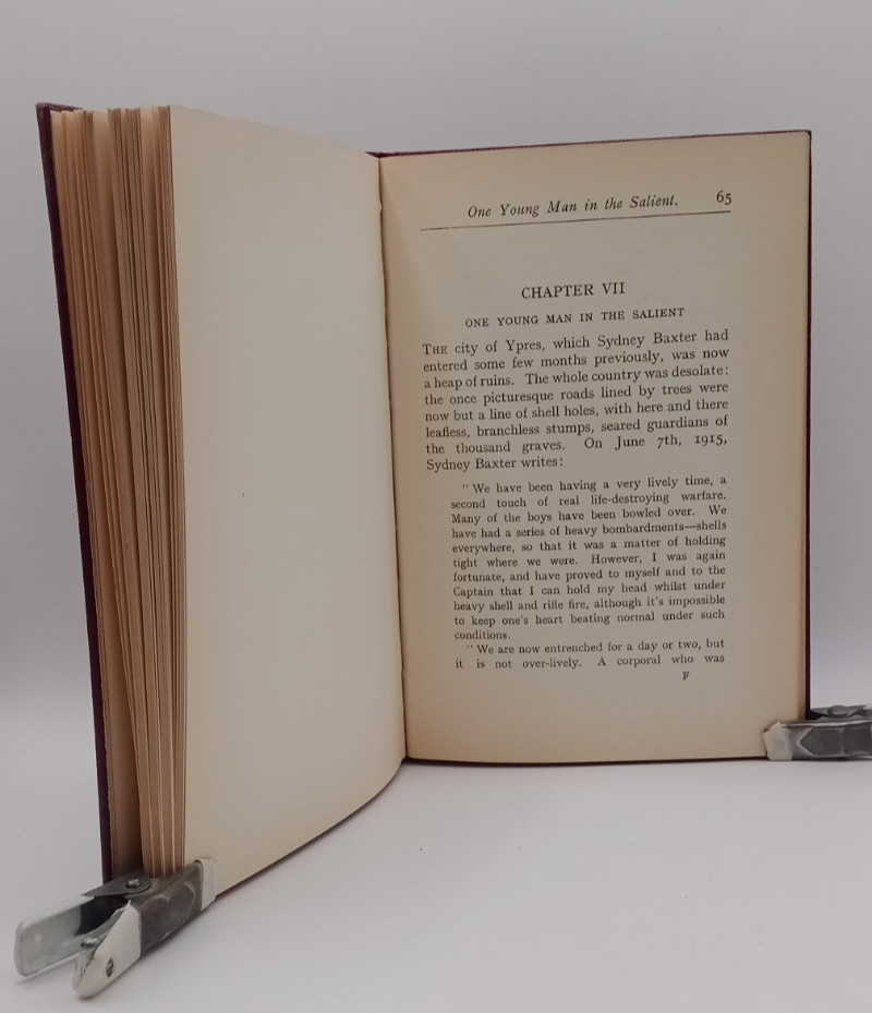 One Young Man Hodder Williams First Great World War 1 WW1 Somme Western Front