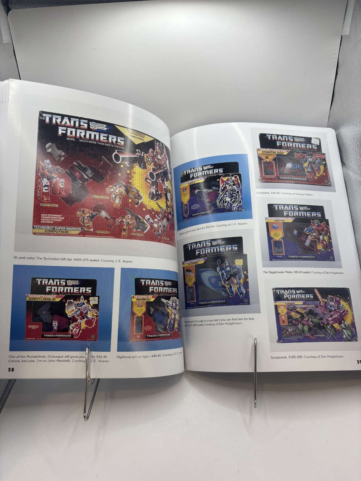 Schiffer Transformers Collectibles Book Price Guide 8.5″x11″ 159 pages トランスフォーマー