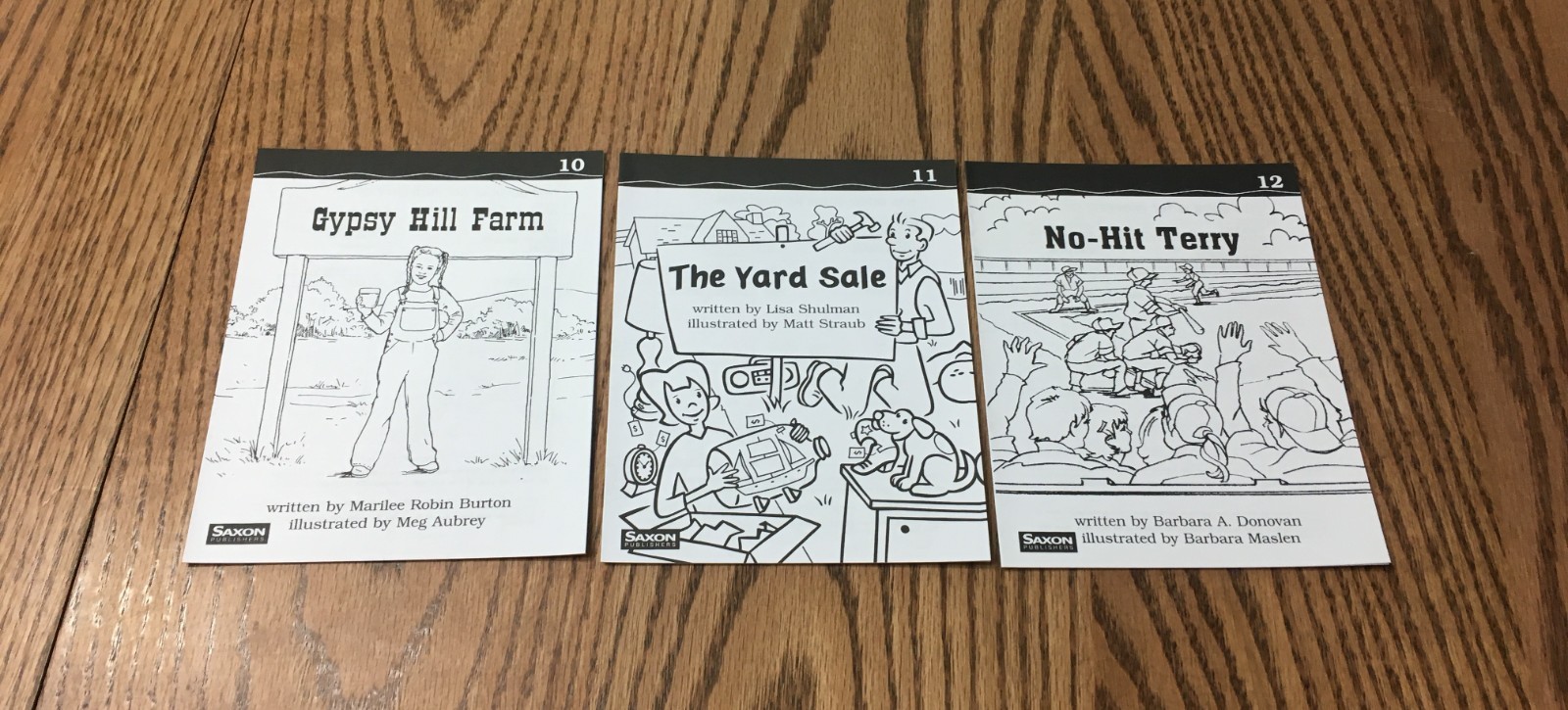 SAXON PHONICS & SPELLING 3RD GRADE DECODABLE TAKE HOME READERS / BOOKS 1 – 35