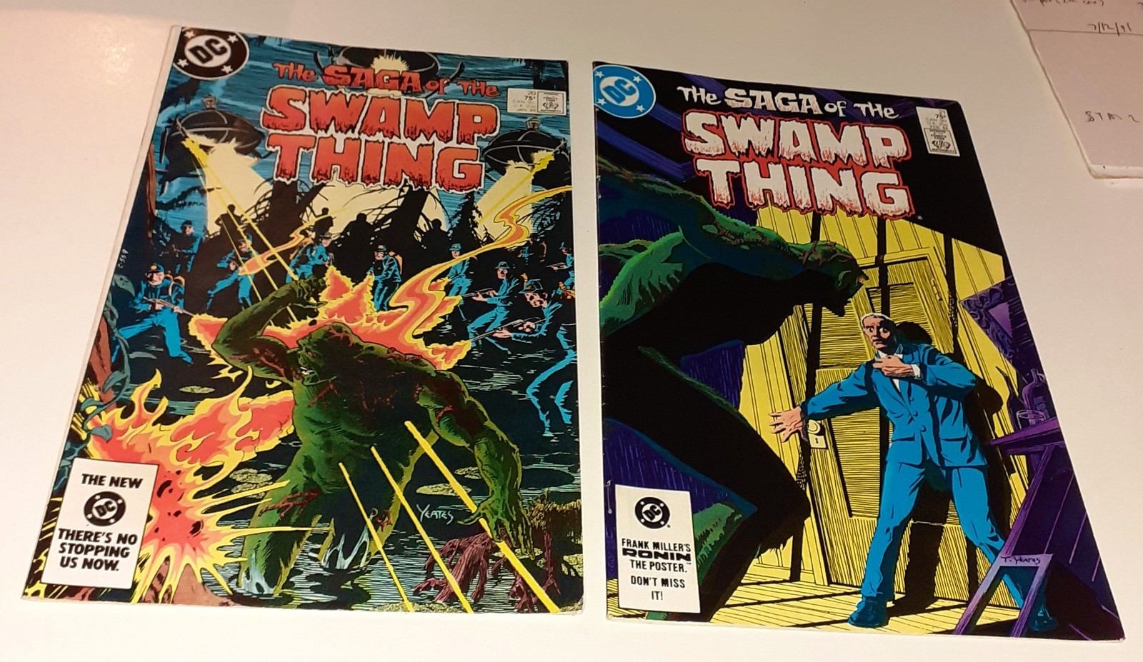 43x Huge SWAMP THING no.20-64 lot DC 1984 ALAN MOORE inc 37 1st JOHN CONSTANTINE