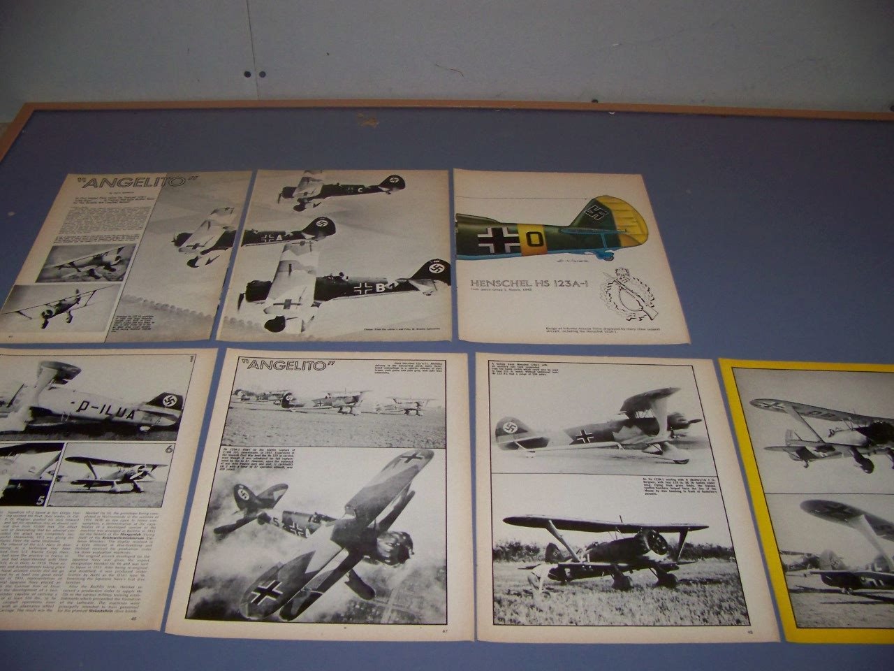 VINTAGE..HENSCHEL HS 123 HISTORY..HISTORY/PHOTOS/DETAILS/PROFILE..RARE! (45G)