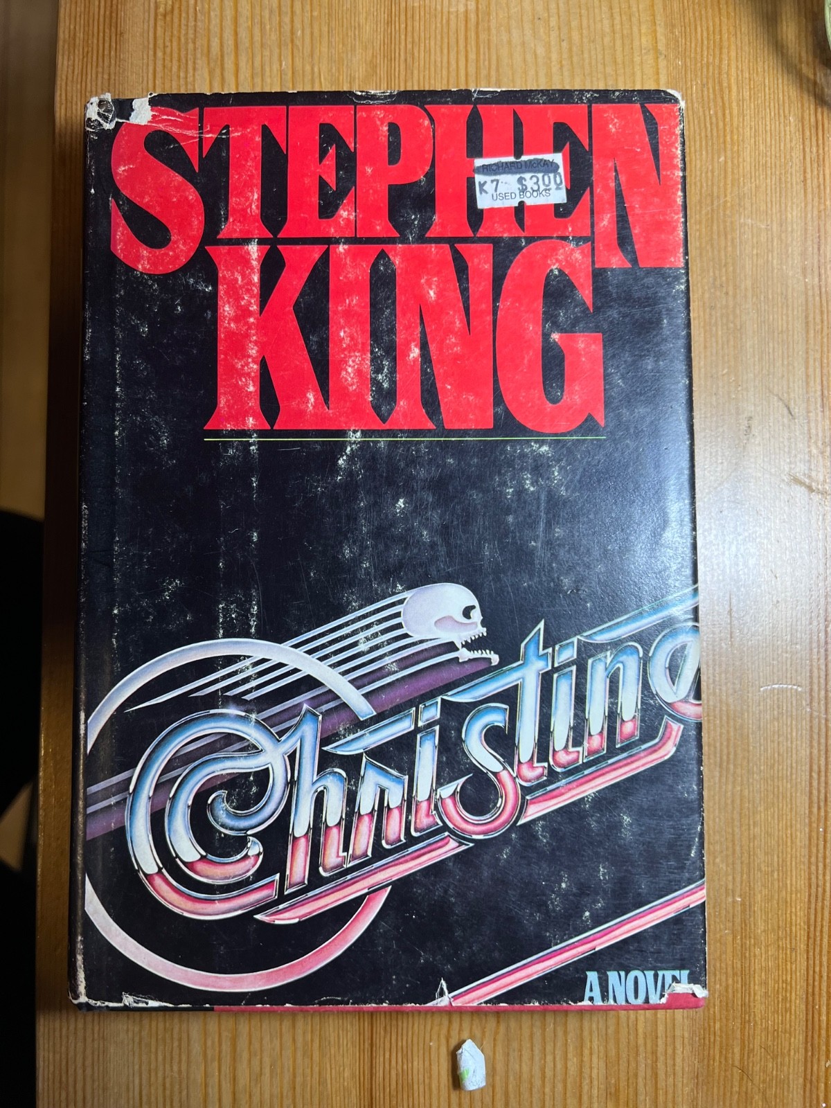 Stephen King CHRISTINE 1st Edition 1st Printing 1983 Viking Hardcover DJ Vintage