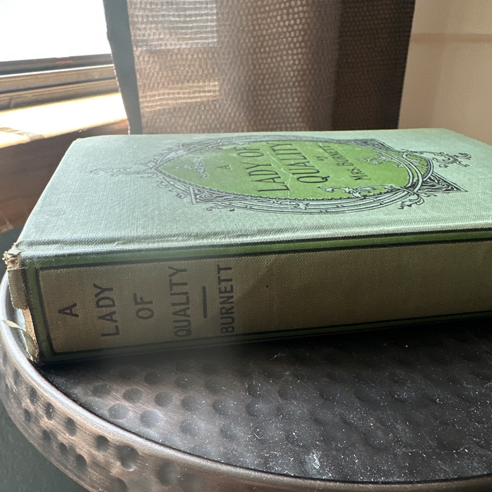 1899 A LADY OF QUALITY Frances Hodgson Burnett JULIA ARTHUR ED Antique Hardcover