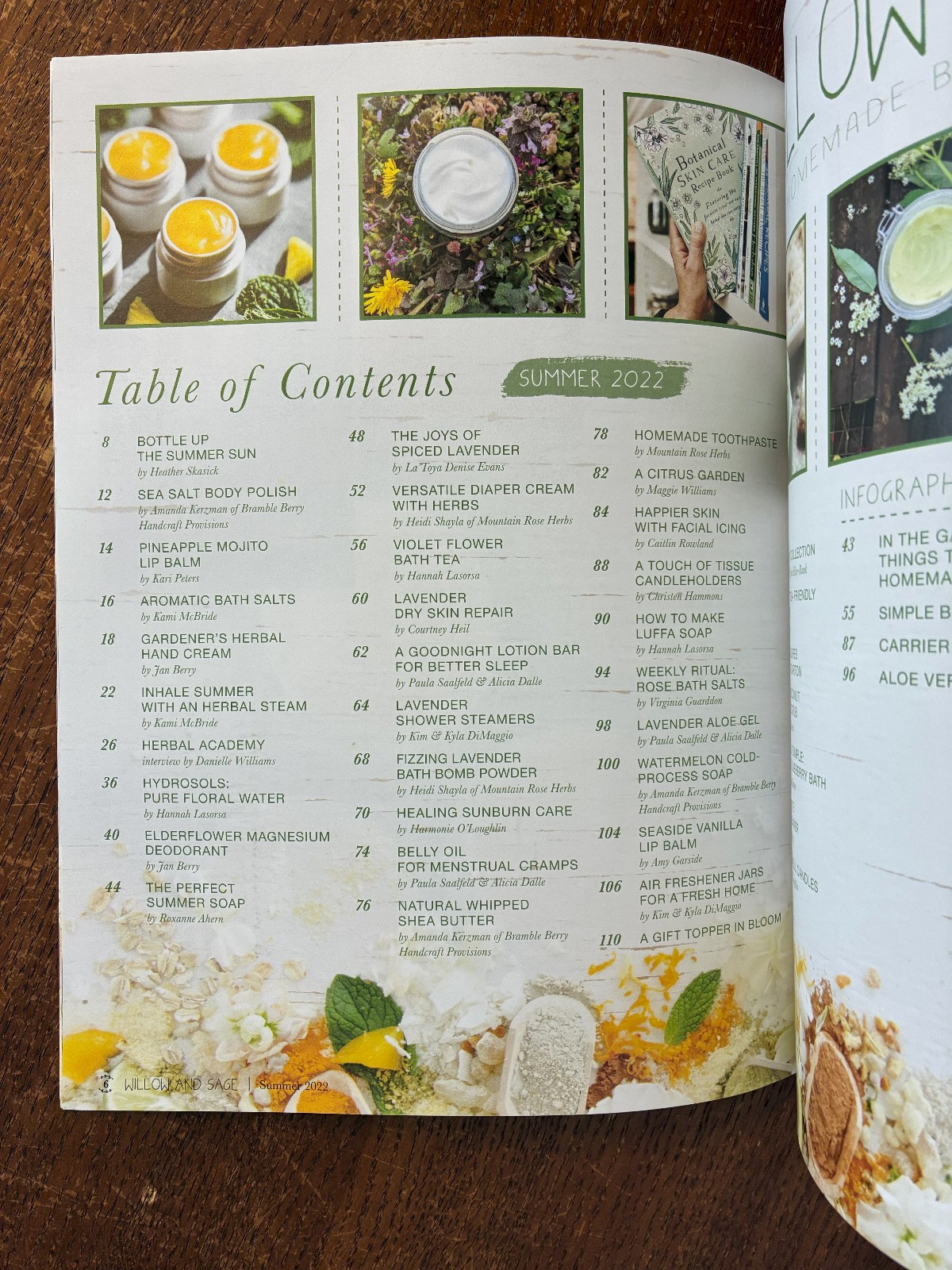 Willow And Sage – Volume 9 Issue 1 May/Jun/Jul 2022 – Homemade Bath & Body VG+