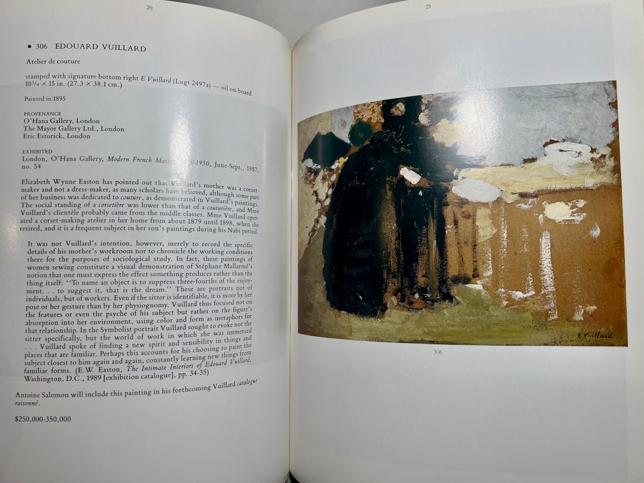 Christie’s Auction Catalogs May 1990 Reference Modern Paintings Kirk Douglas