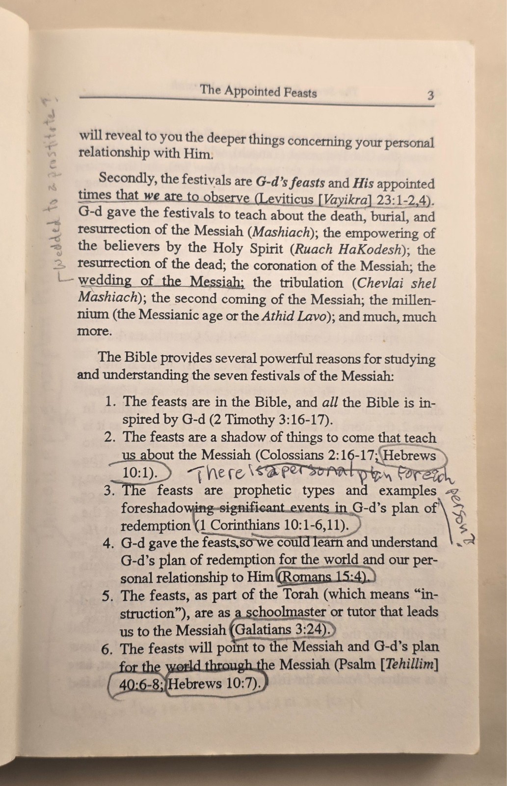 Seven Festivals of the Messiah, Chumney, Edward SIGNED