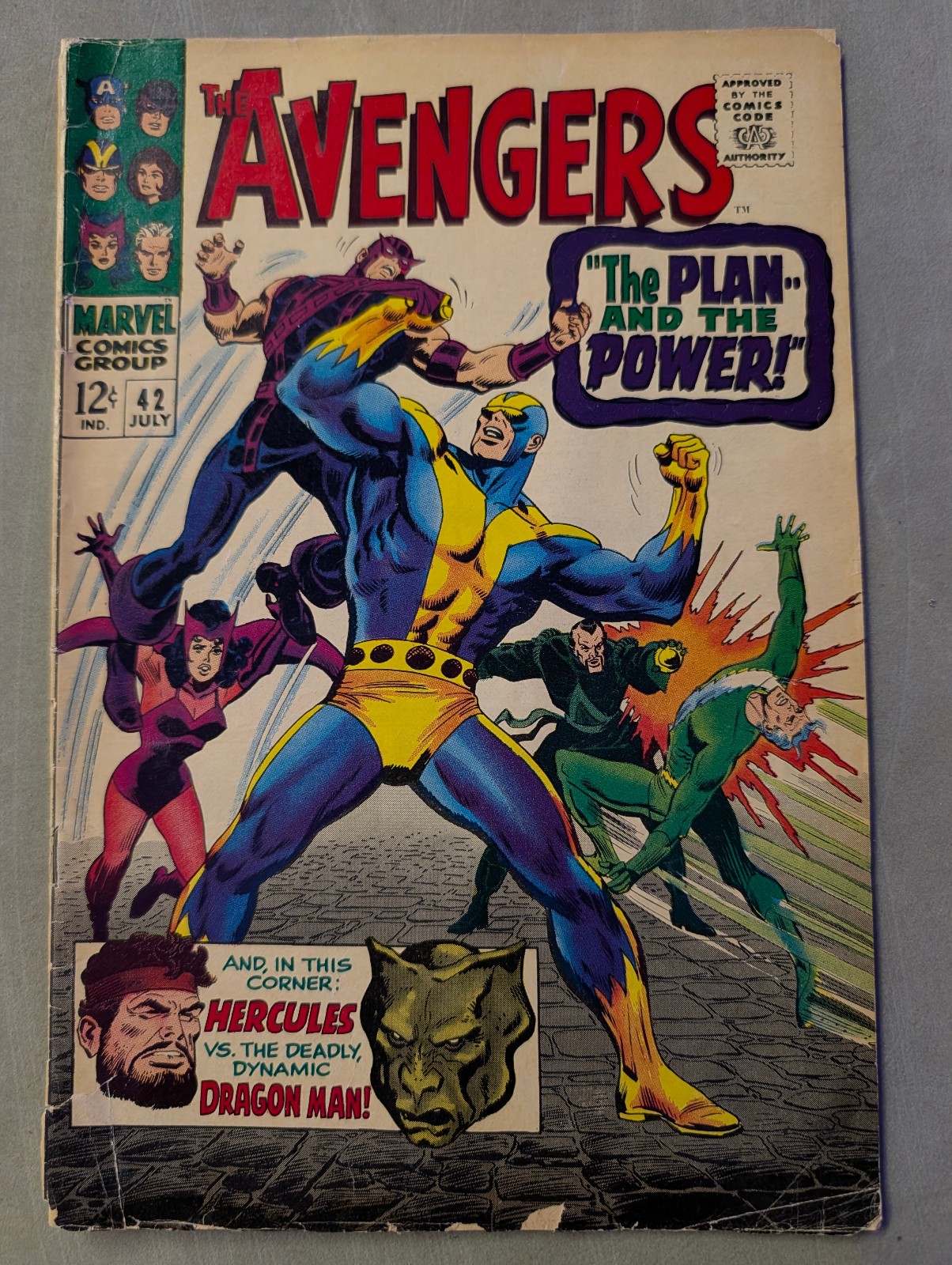 Avengers #42, Marvel Comics, July 1967.