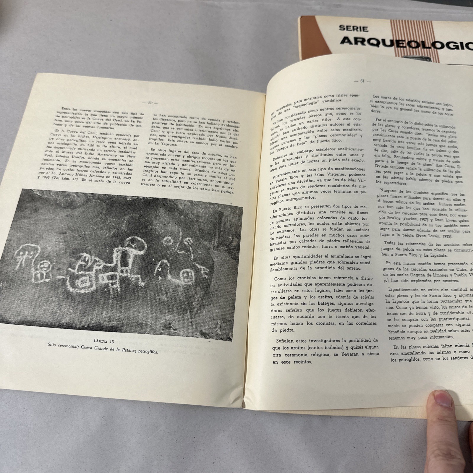 Serie Arqueologica Cuba Archaeology Rare Journal 1972 Photos Maps Volume 1 & 2