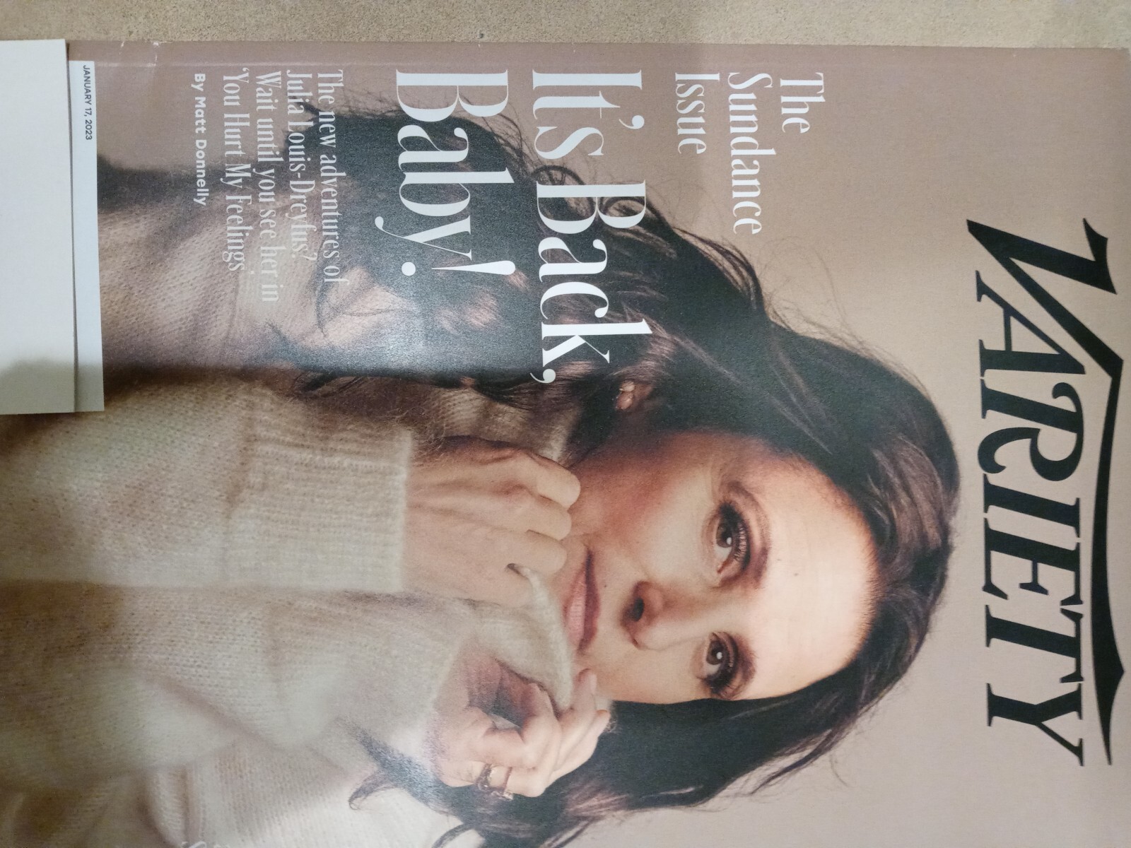 VARIETY MAGAZINE JANUARY 17 2023 JULIA LOUIS DREYFUS SUNDANCE WALT DISNEY ABBOTT