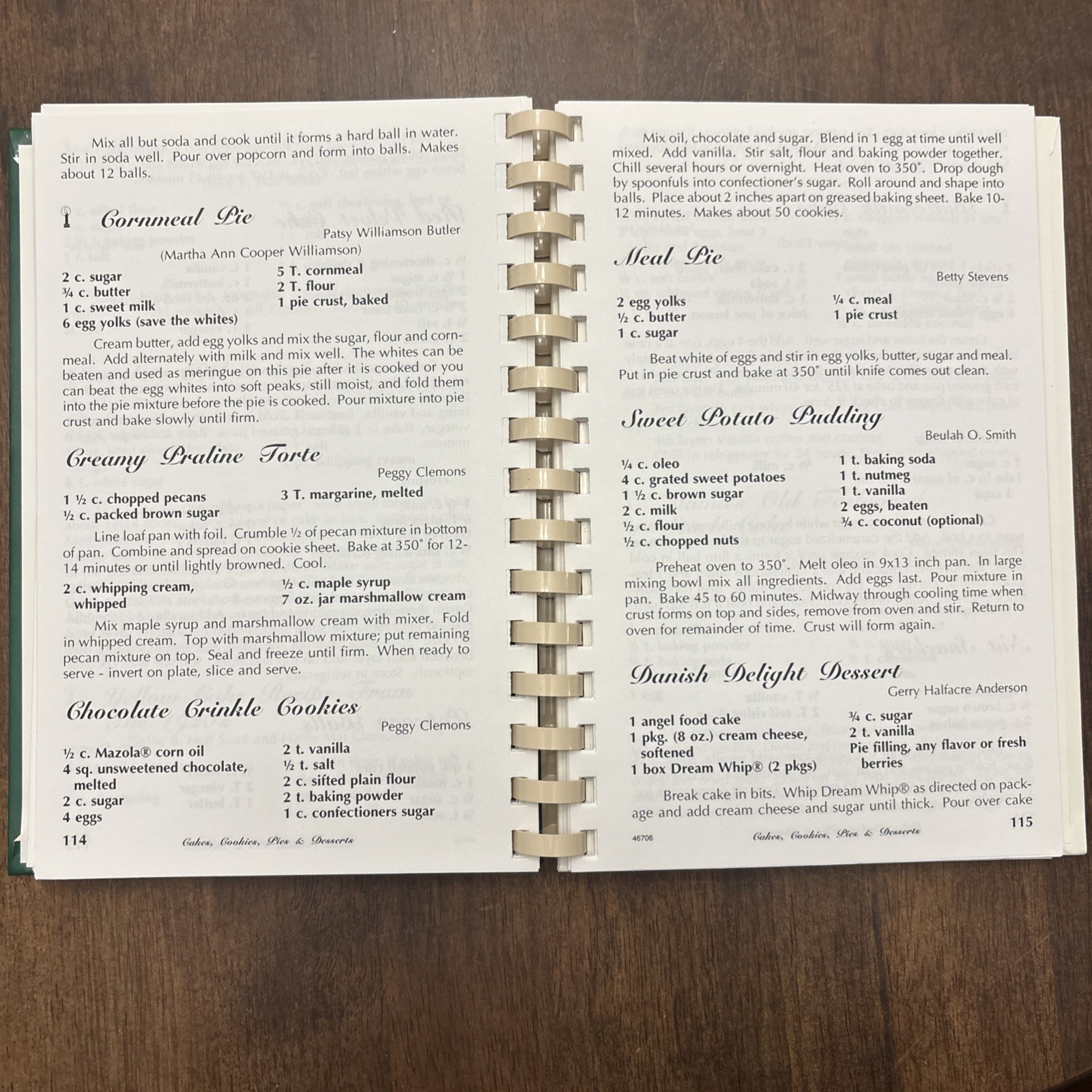 Cookbook Historical Recipes of Granville Tennessee TN Recipes 144 Pages