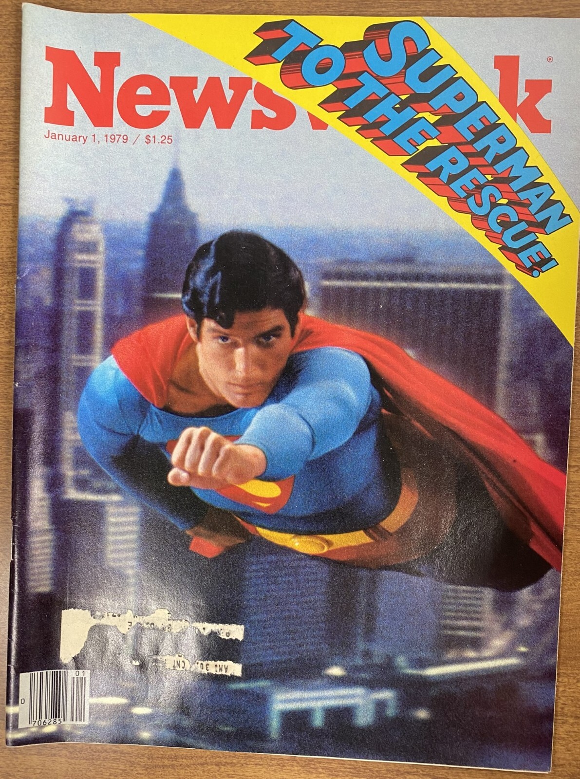 Newsweek Magazine Jan 1, 1979 – Superman to the Rescue! Christopher Reeve Cover