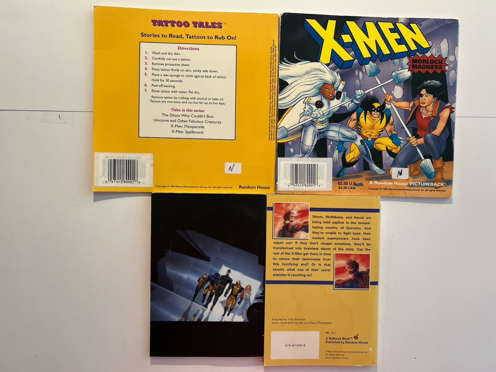 X-Men Lot (Masquerade/Morlock Madness/Xavier, Magneto & Stan/X-Tinction Agenda)