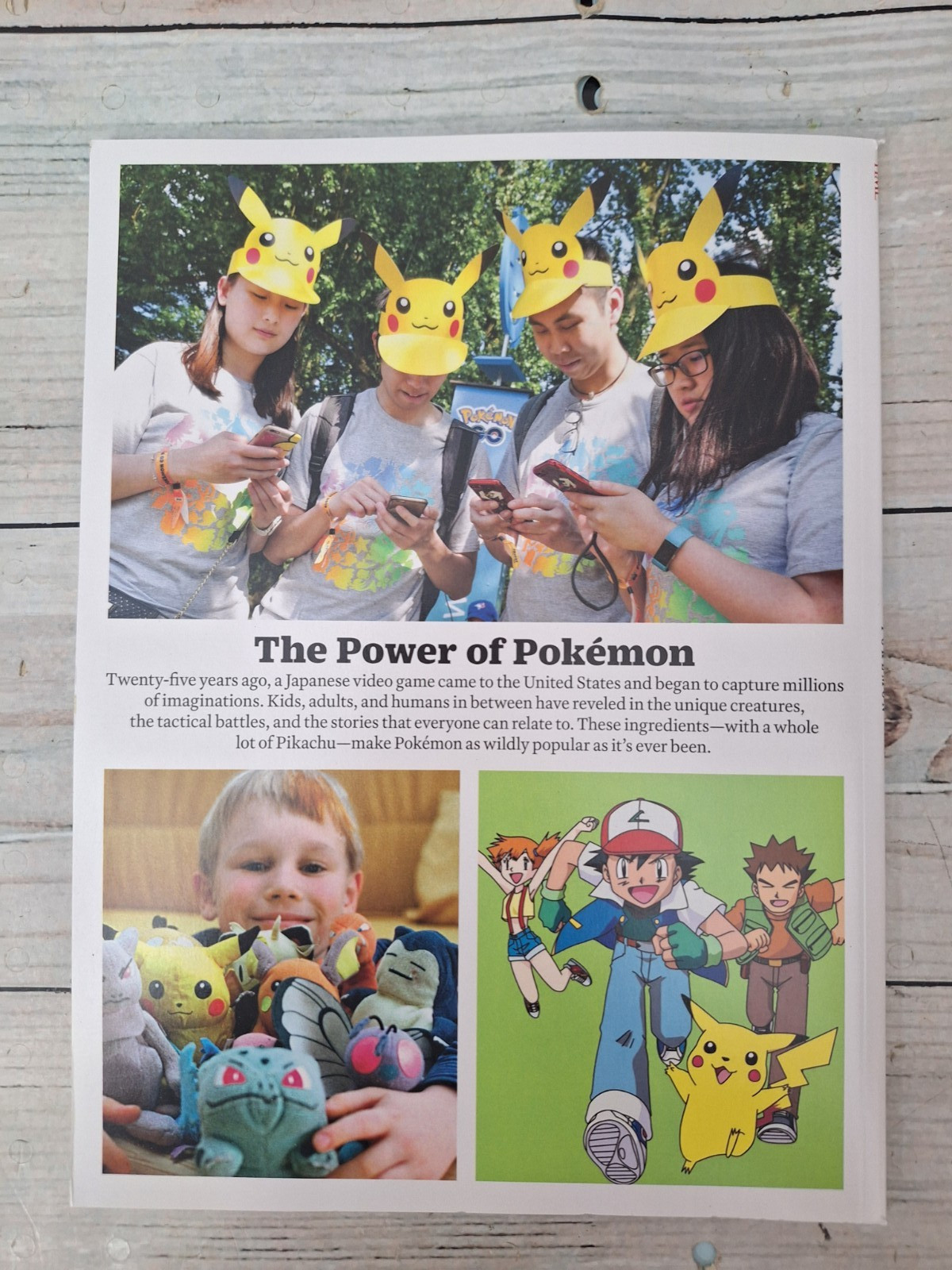 Time Special Edition Magazine July 2025 Pokemon the Games the Shows Evolution