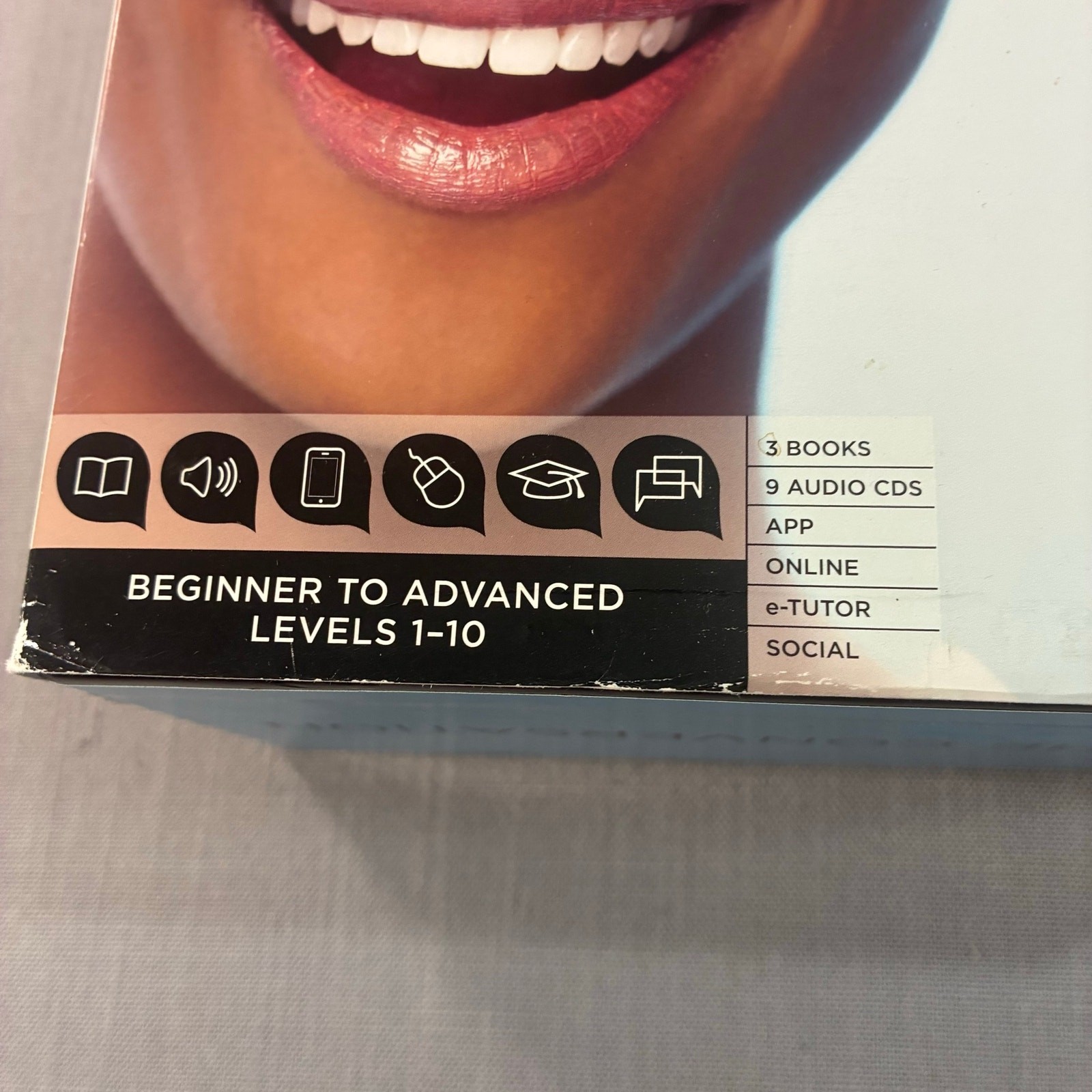 Living Language Spanish Platinum Edition Complete Course Set 9 CDs Books