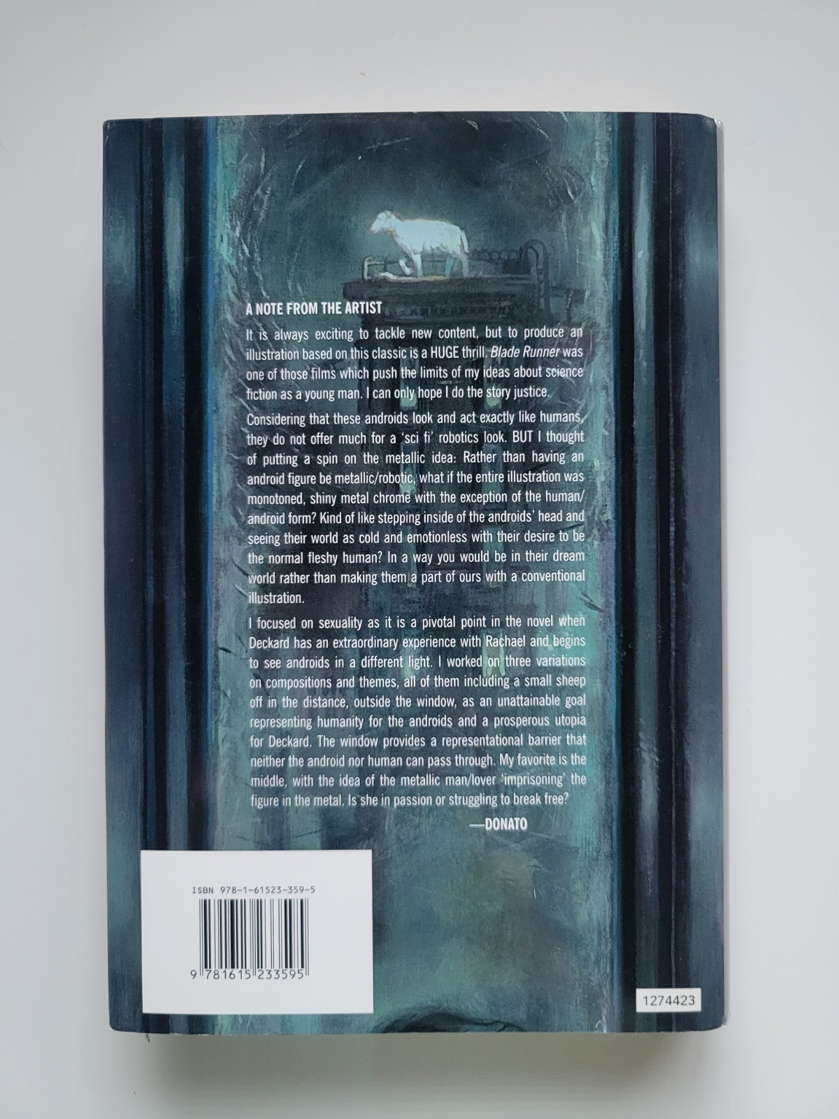 DO ANDROIDS DREAM OF ELECTRIC SHEEP ? HARDCOVER PHILIP K DICK SFBC DONATO ART VG