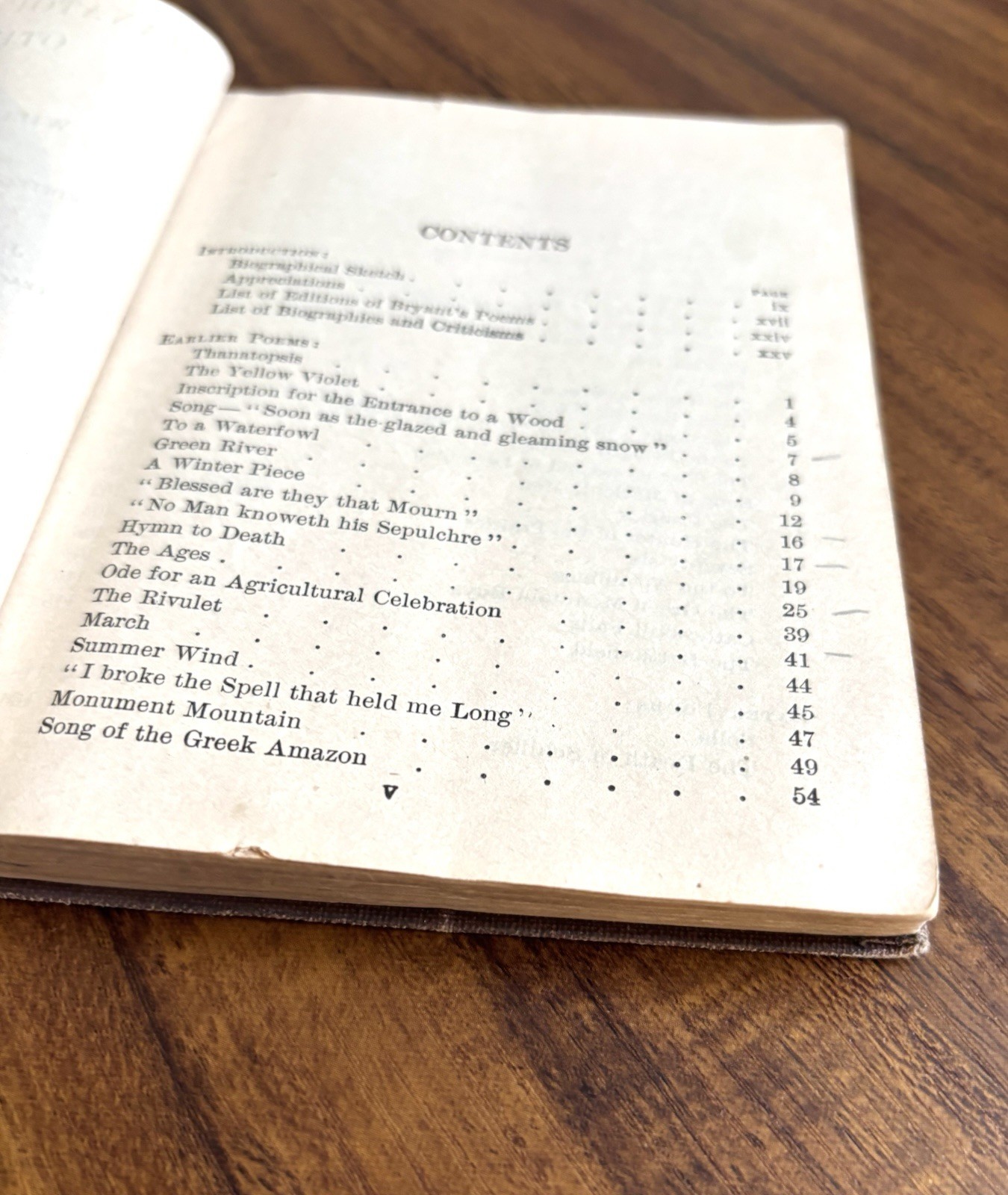 Bryant’s Poems William Cullen Bryant Pocket Copy 1906!! The Macmillan Company