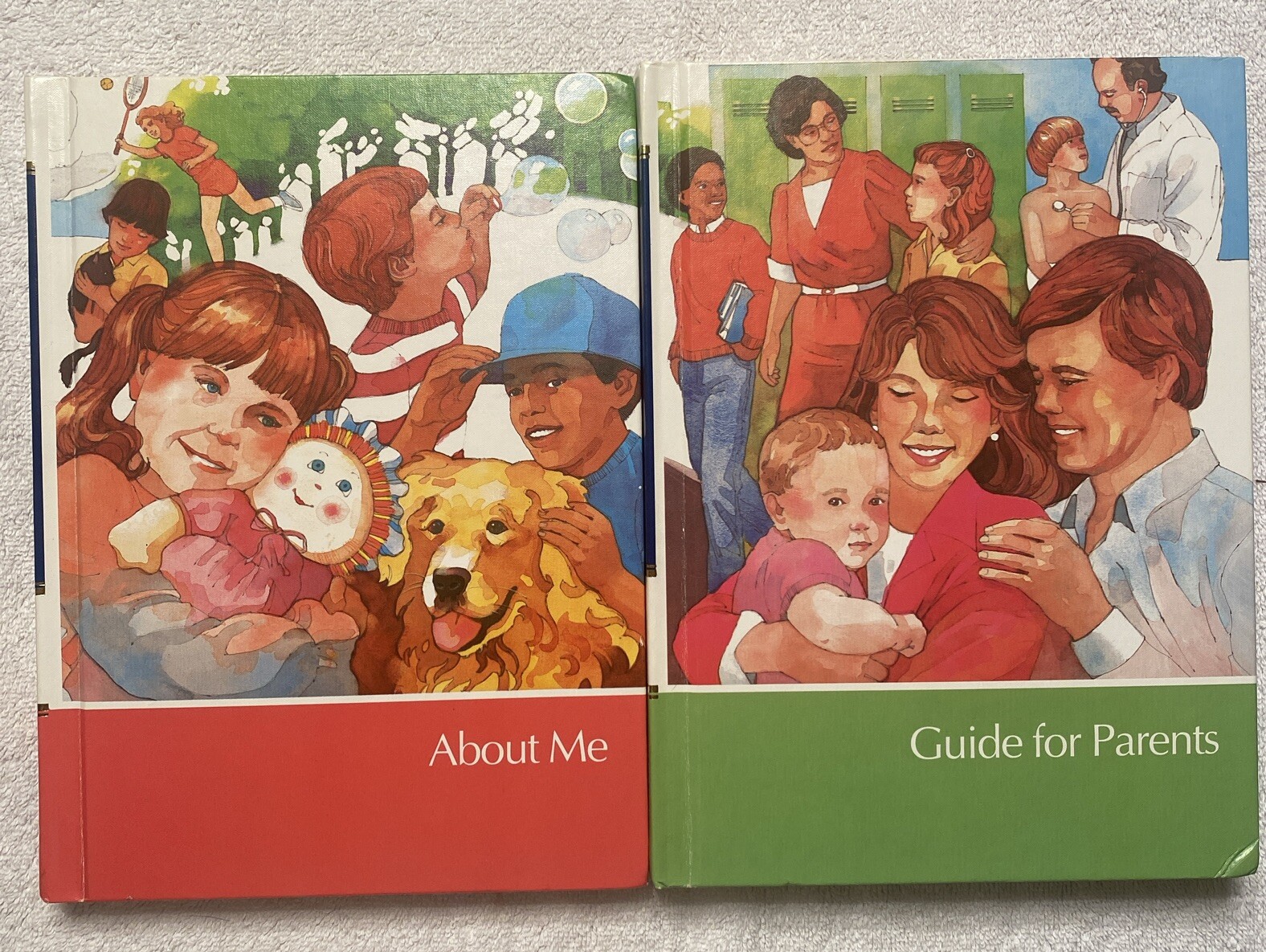 Childcraft How and Why Library Lot Of 7 Hardcover Volumes 2,3,4,7,8,14,15. 1988