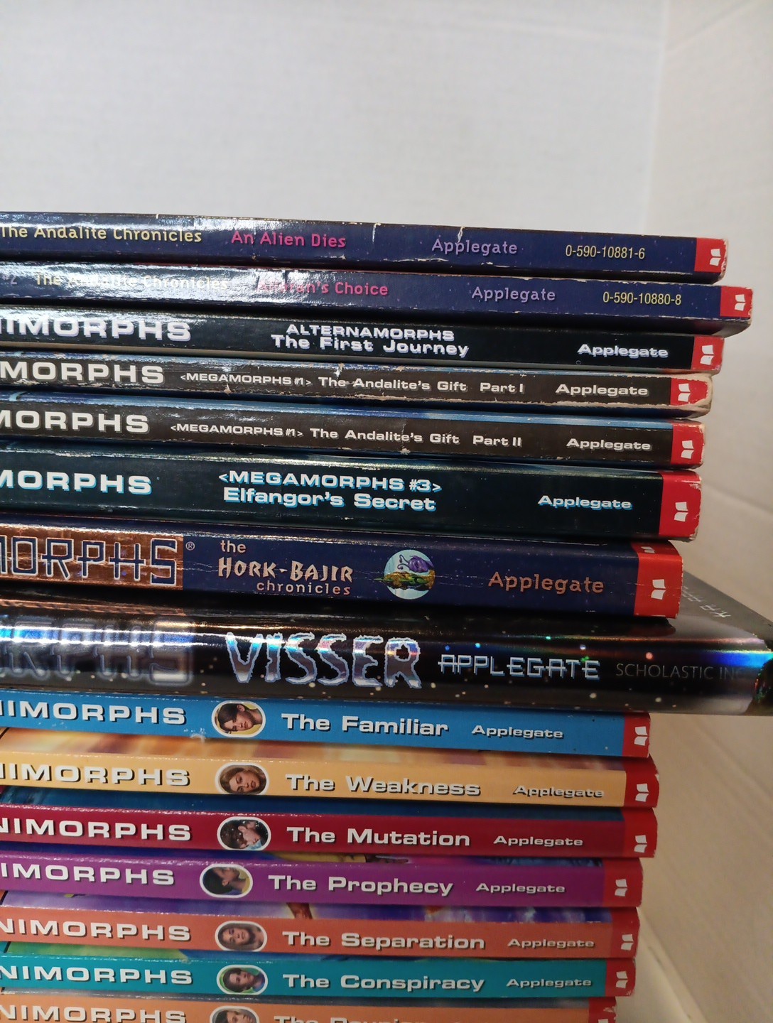 Animorphs Megamorphs Book lot K A Applegate paperback 45 Books 1-32 34 36 37 41