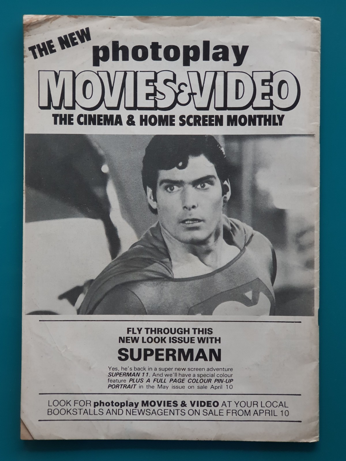 🟢 Films Illustrated Christopher Reeve Superman II Timothy Dalton April 1981