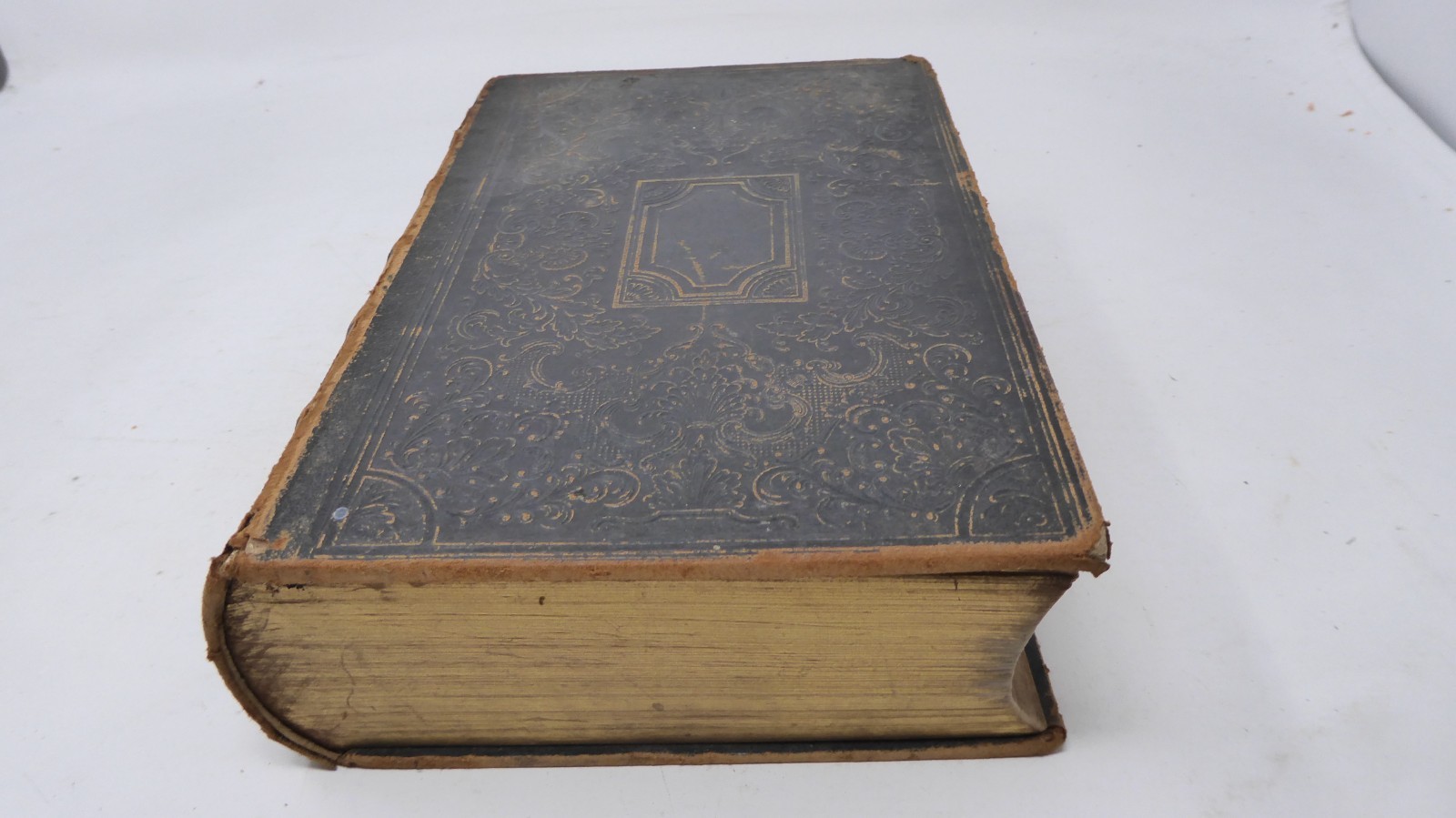1853 American Bible Society Holy Bible Old and New Testaments Original Tongues