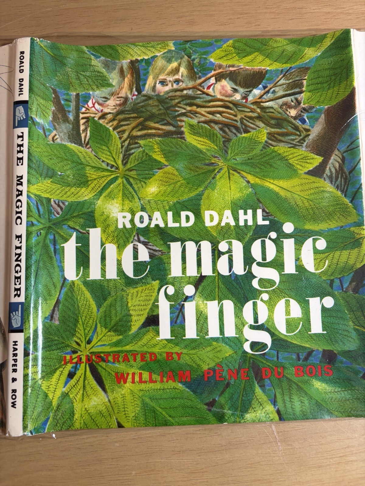 1966 Roald Dahl The Magic Finger Early / 1st? US Edition & Printing Harper & Row