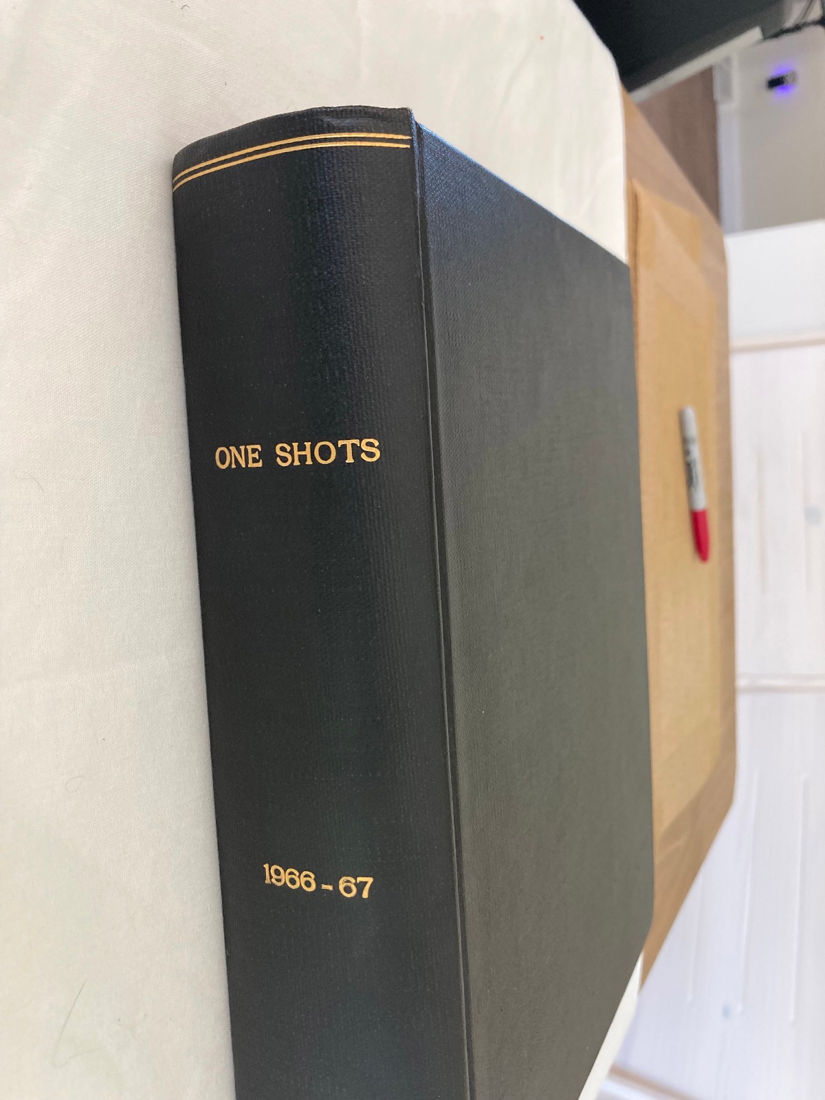 Bound Volume of One-Shot Magazines 1966-1967