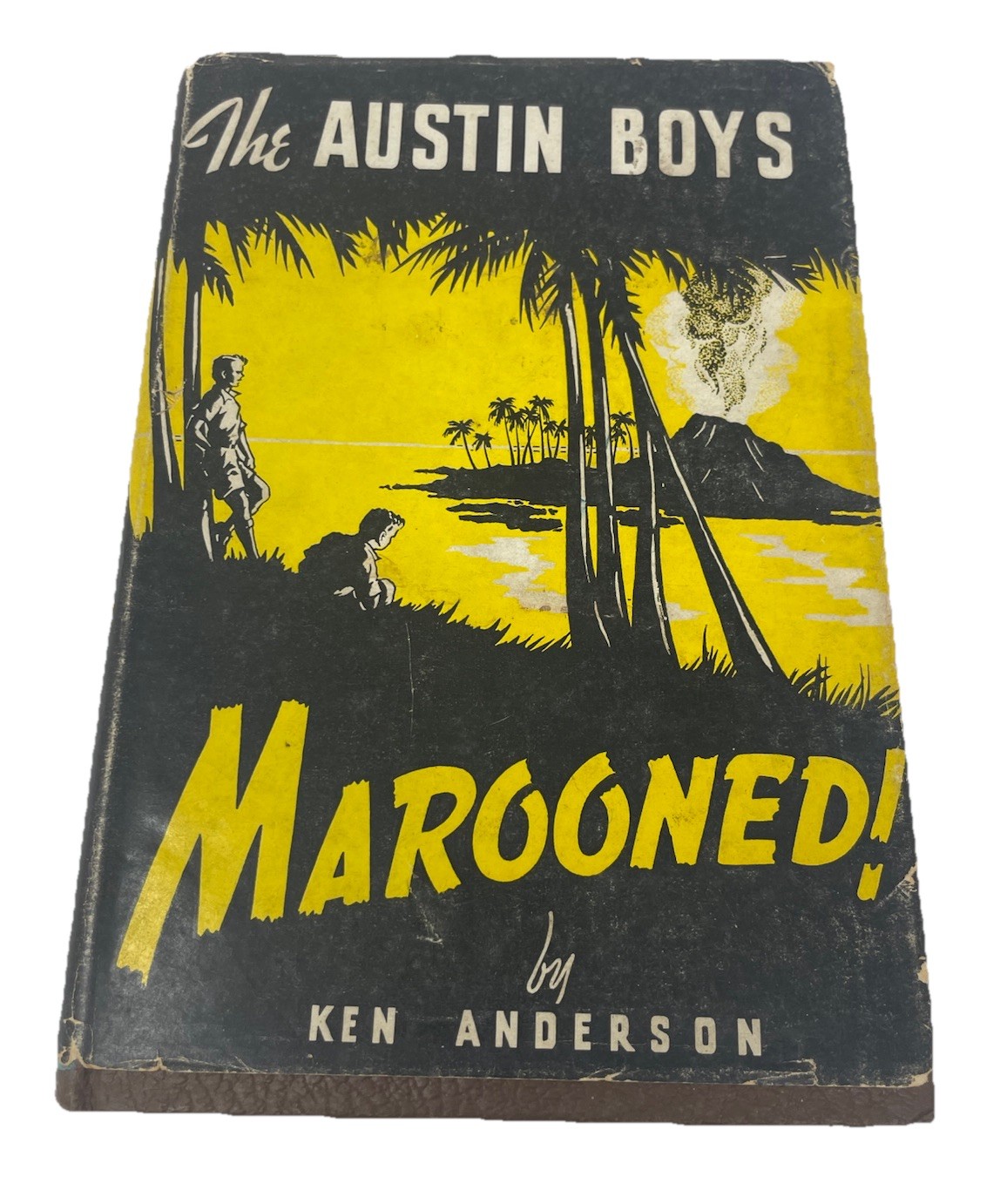 The Austin Boys: Marooned! by Ken Anderson 1944 HC Vintage Adventure Book
