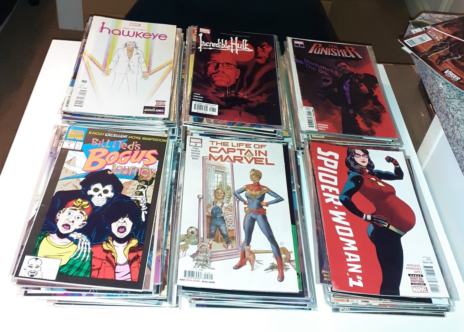 306x Huge COMICS lot 1980s 2000s Hellraiser Elektra Star Wars Hulk Vertigo Epic