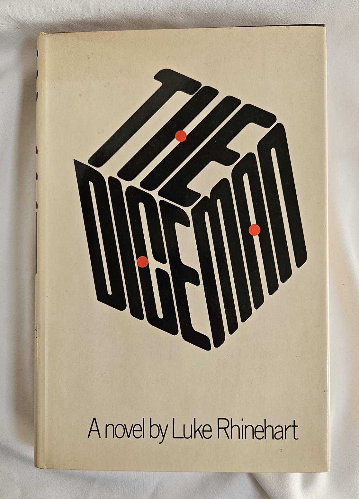 The Dice Man Luke Rhinehart 1971 1st Edition INSCRIBED to Publisher Larry Hughes