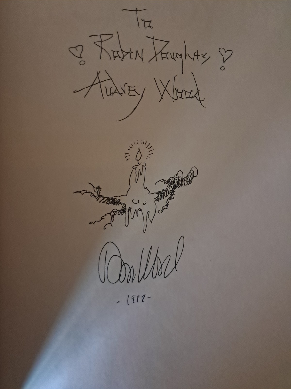 Autographed Audrey Wood Don Wood Heckedy Peg Hardcover Book