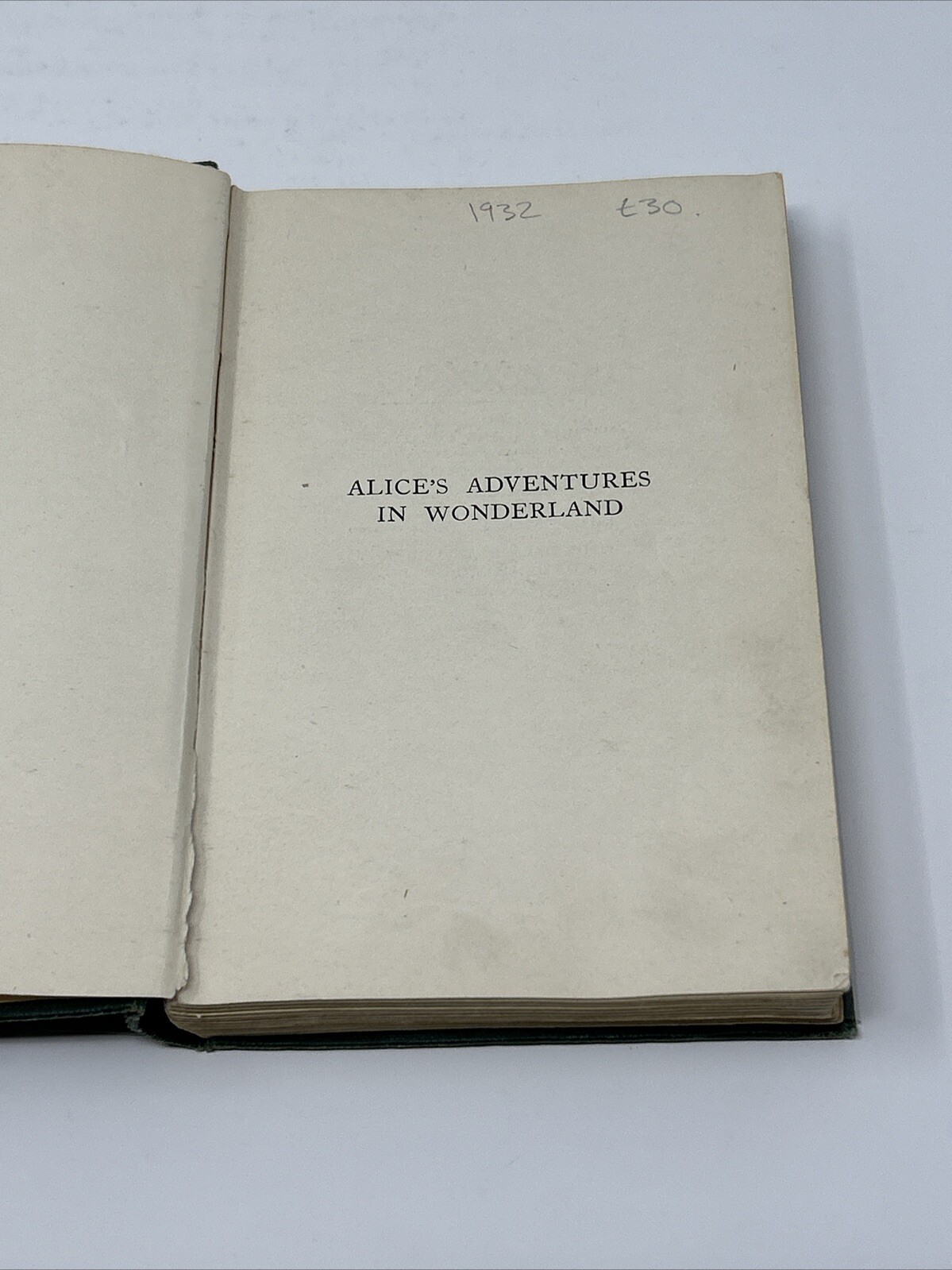 1932 MacMillan ALICE’S Adventures IN WONDERLAND RARE CENTENARY EDITION