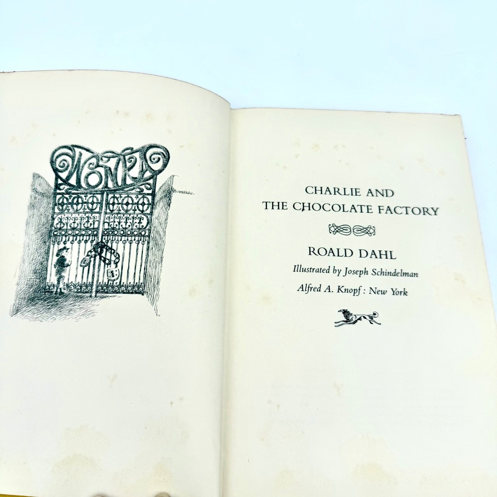 1964 Charlie and the Chocolate Factory Roald Dahl Knopf HC 1st Ed 2nd Print VTG