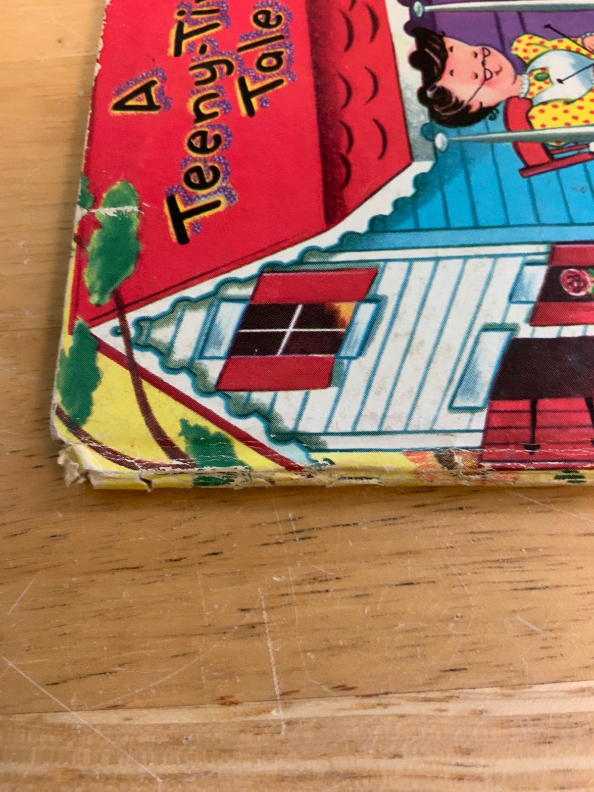 Vintage Tell-A-Tale Book, Whitman Publishing, “A Teeny-Tiny Tale” 1955 6.5″x5.5″