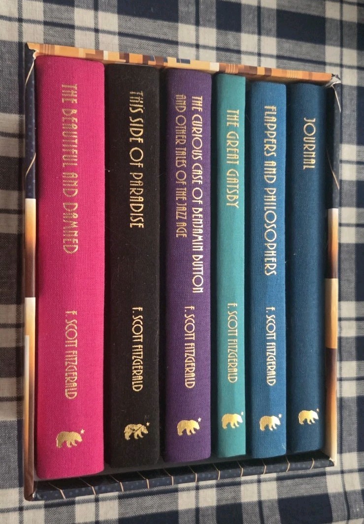 F. Scott Fitzgerald Collection Deluxe 5 Book Box Set + Journal Hardcover