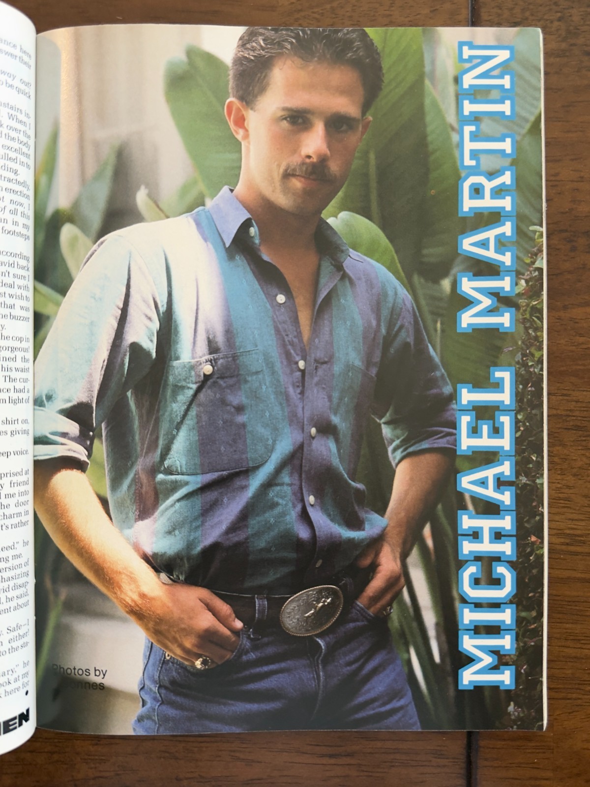 Advocate Men March 1989 Michael Martin, Nude Males Culture Gay Fiction, VG Cond