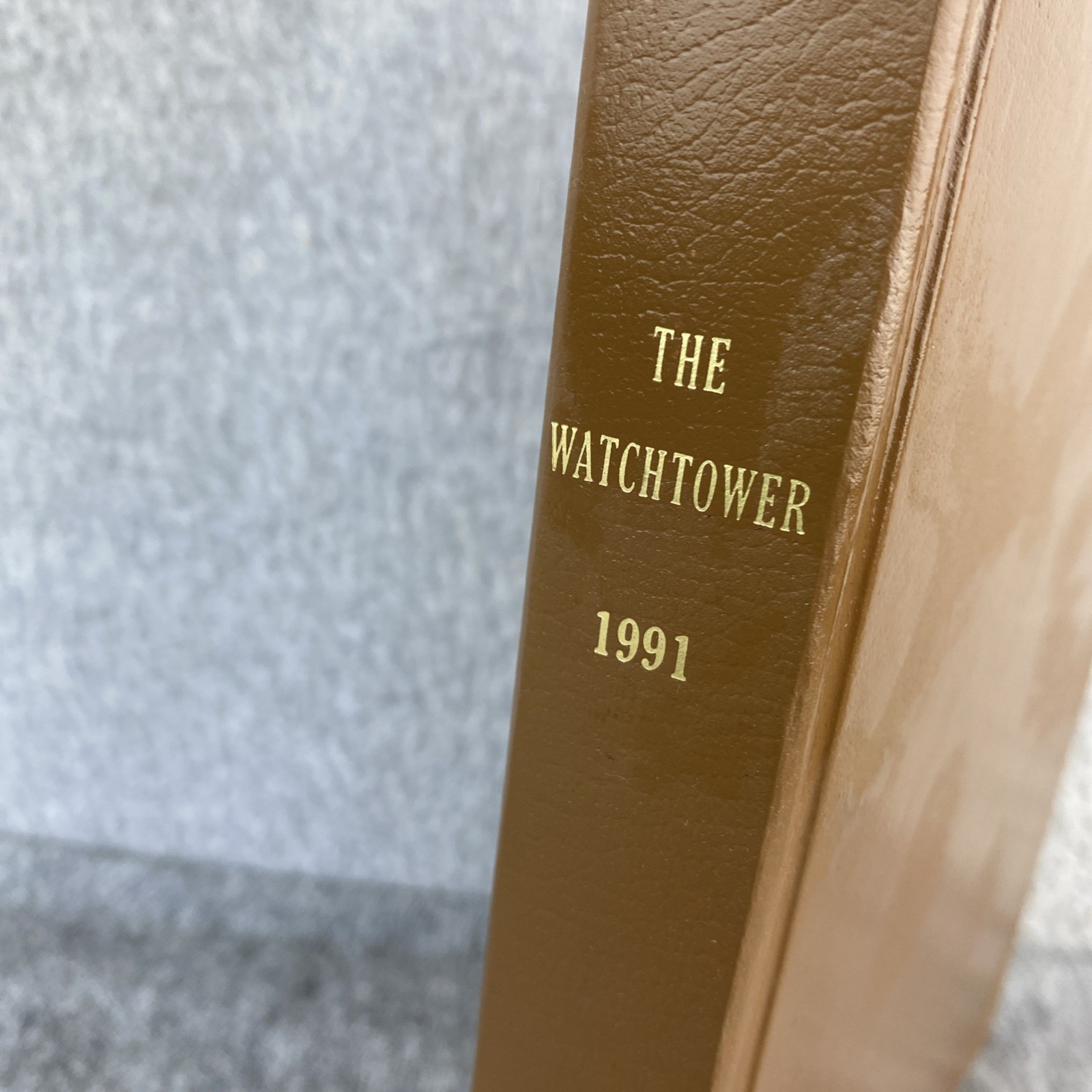 THE WATCHTOWER Faux Leather Bound – All Volumes From 1991 – Jehovah’s Witness ✅