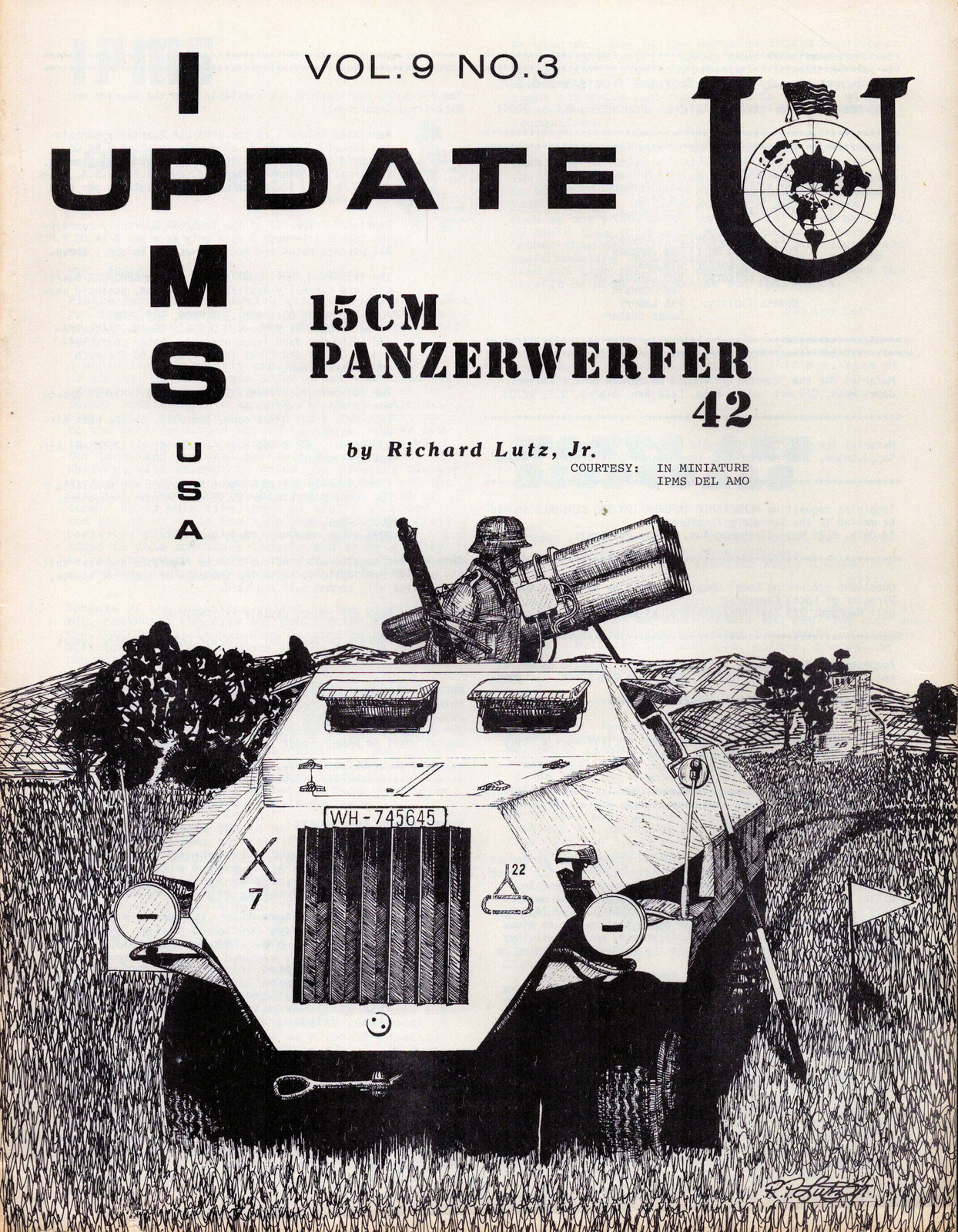IPMS V9 N3 WW2 15cm PANZERWERFER 42 USAF A-37 DRAGONFLY DHC U-6A BEAVER VF-96 CV